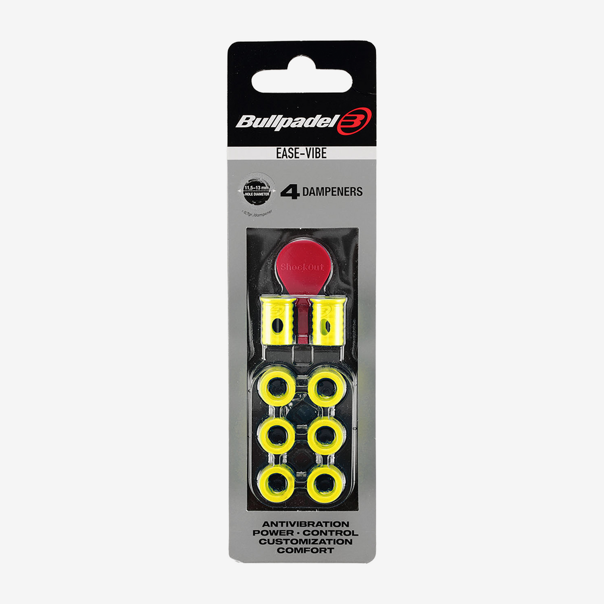 Bullpadel Ease Vibe Dampener Yellow
