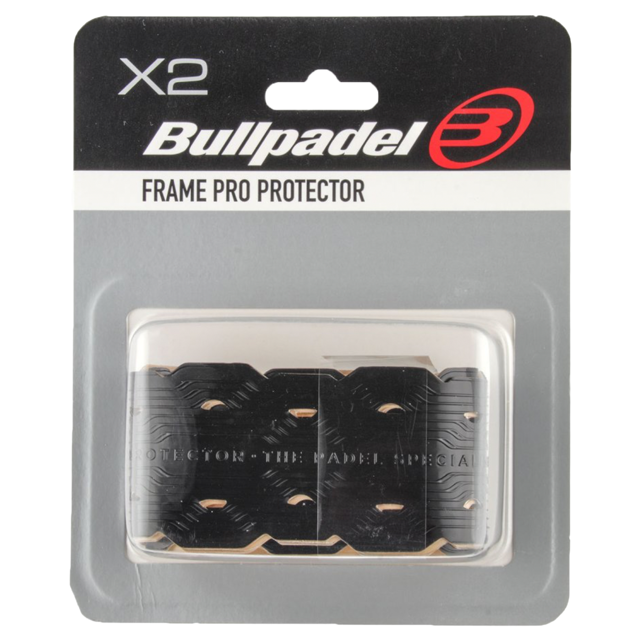 Bullpadel Frame Protector (3 Pack) Black