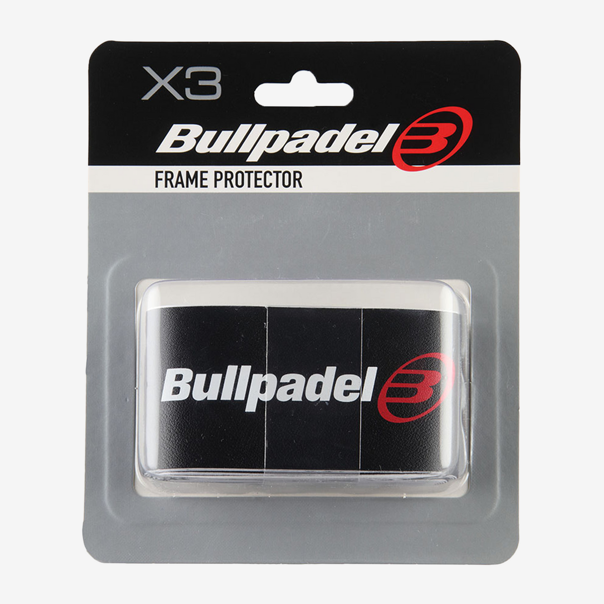 Bullpadel Frame Protector (3 Pack) Black