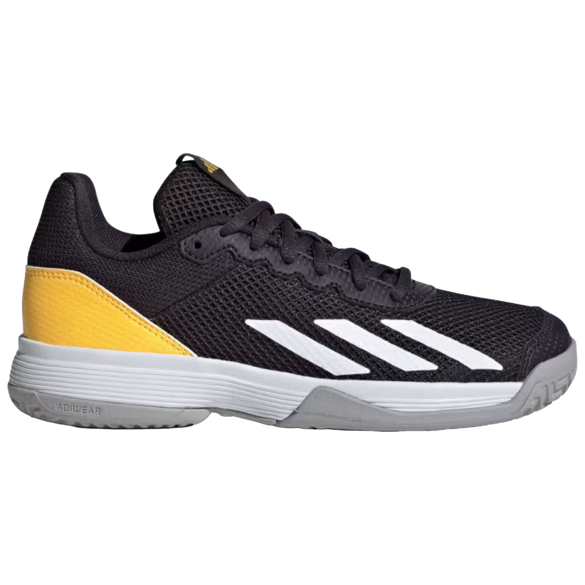 Adidas Kid's Courtflash Black / Cloud White / Spark