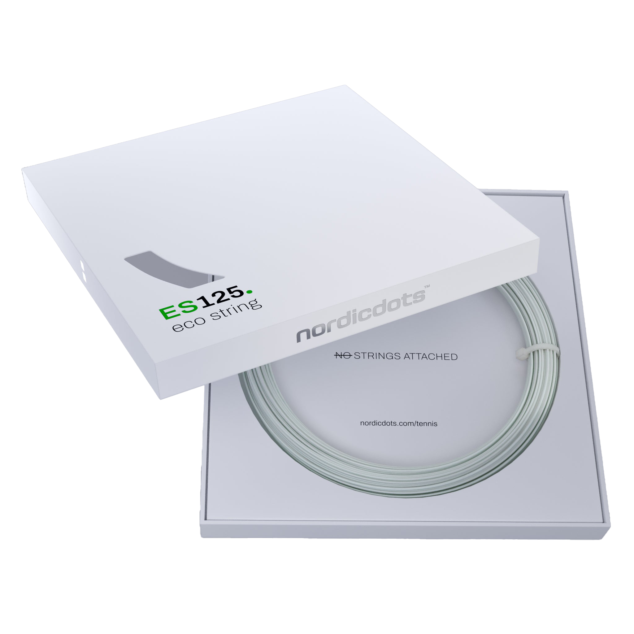nordicdots ES125. Eco Tennis String 12m Set