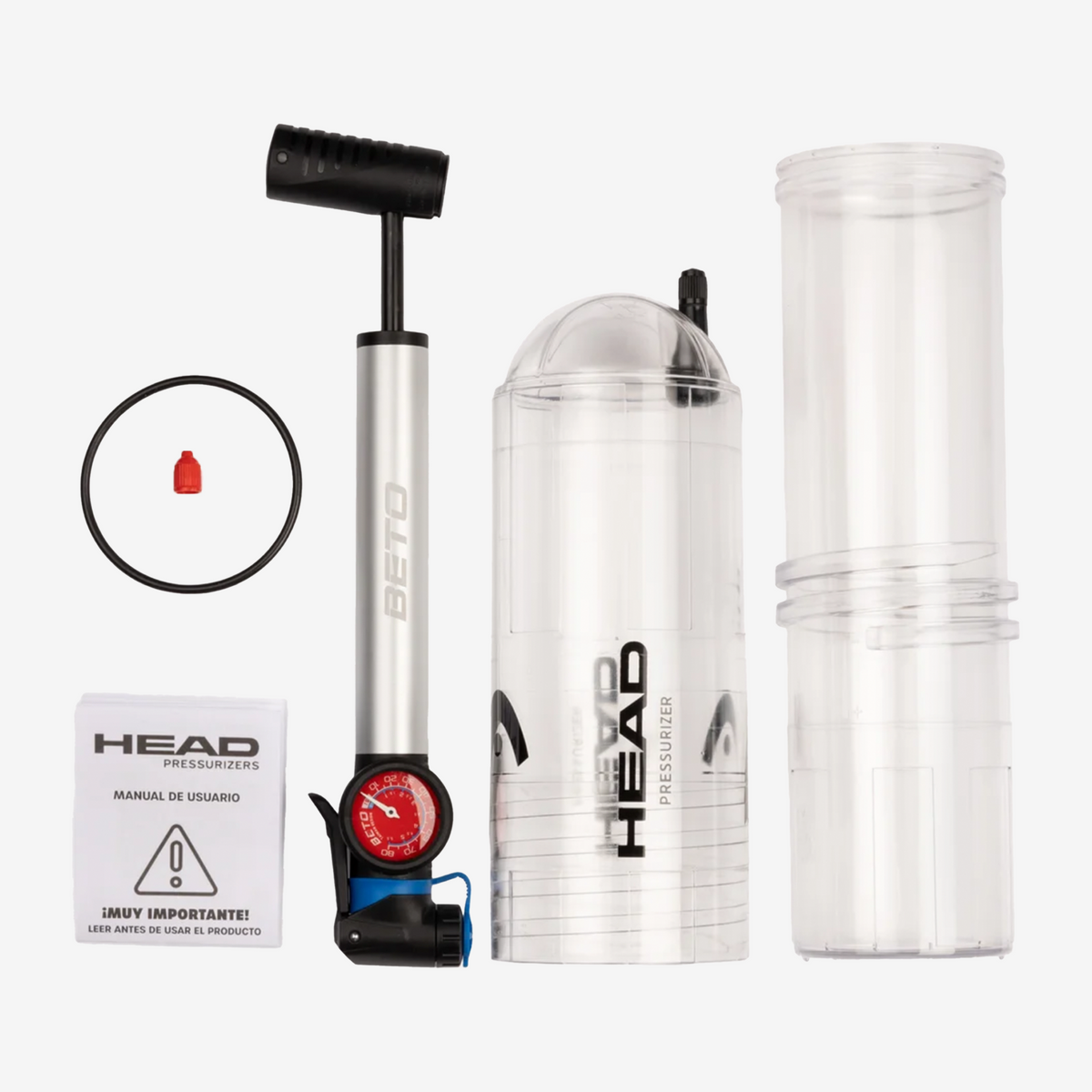 Head Tennis Ball Pump Pressuriser (4 Ball)