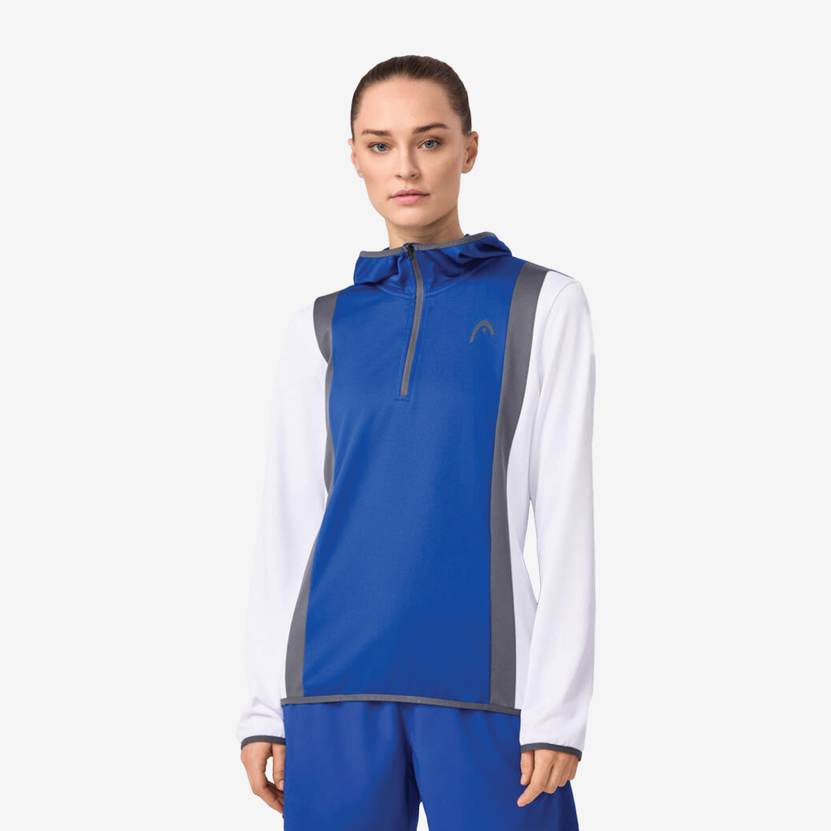 Head Club Tech Hoodie Women's Royal Blue/ White
