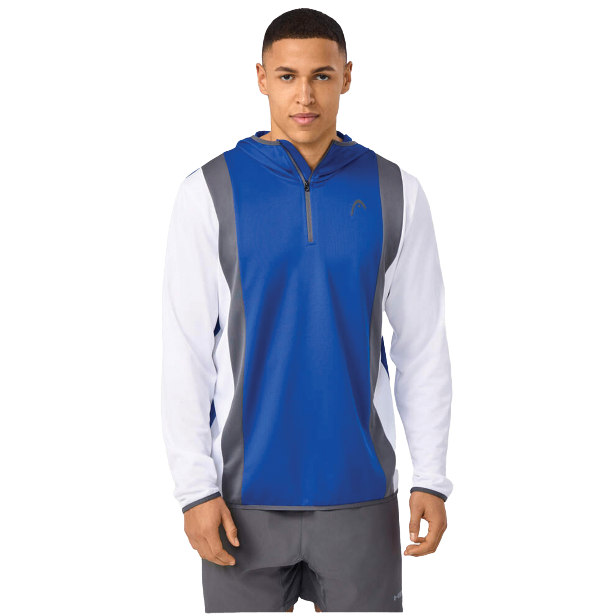 Head Club Tech Hoodie Royal Blue / White Men's