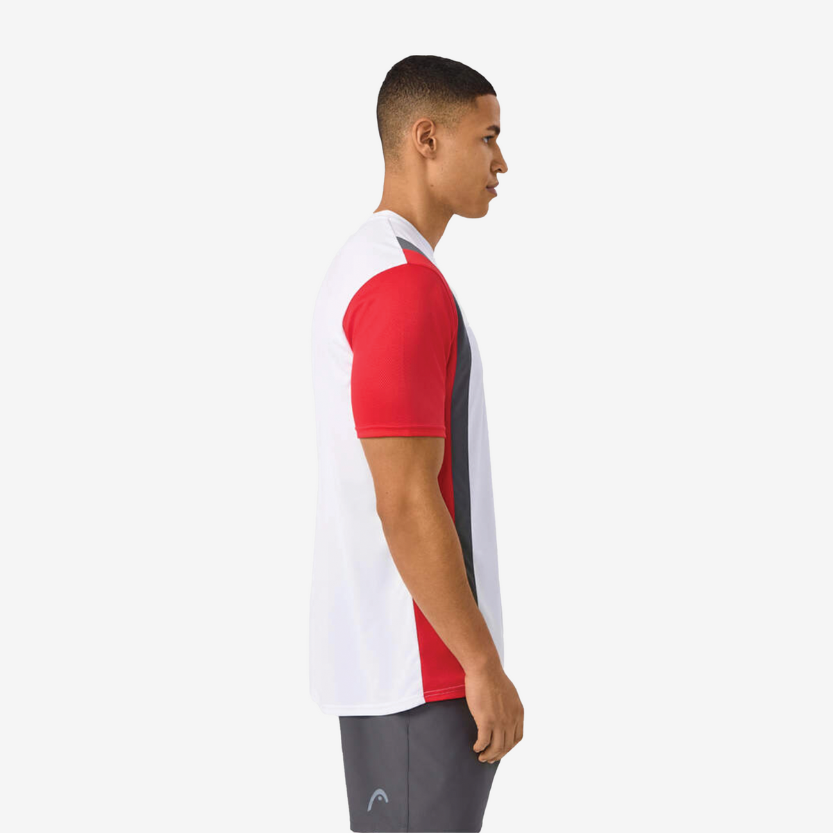 Head Club Tech T-Shirt Red/ White Men's