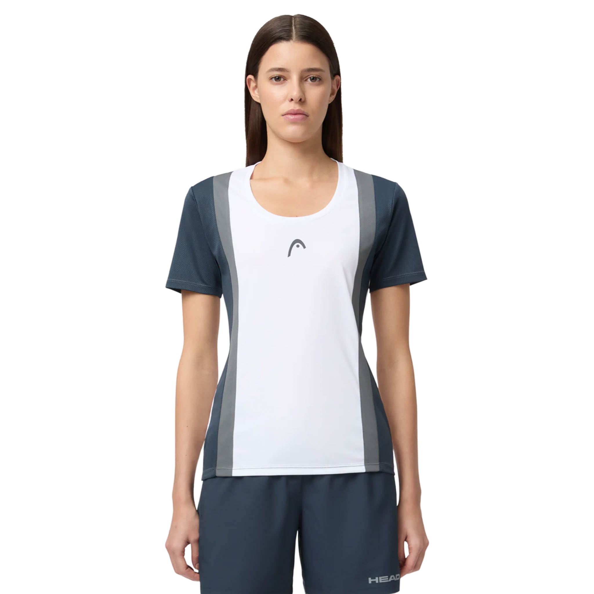 Head Club 25 Tech T-Shirt Women's Navy/White