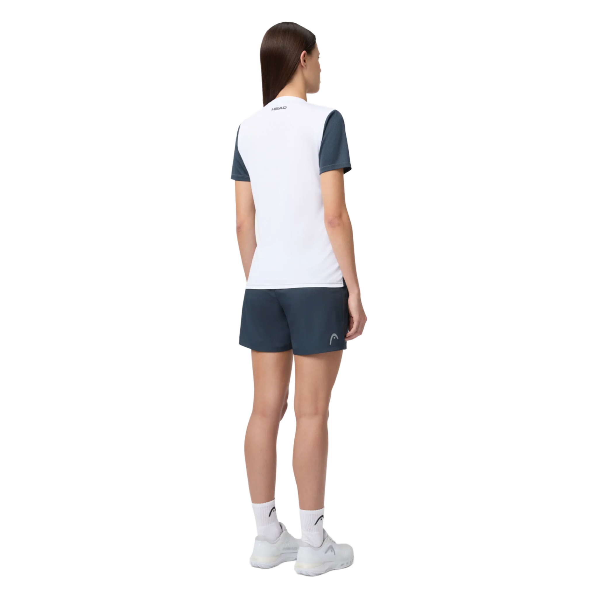 Head Club 25 Tech T-Shirt Women's Navy/White