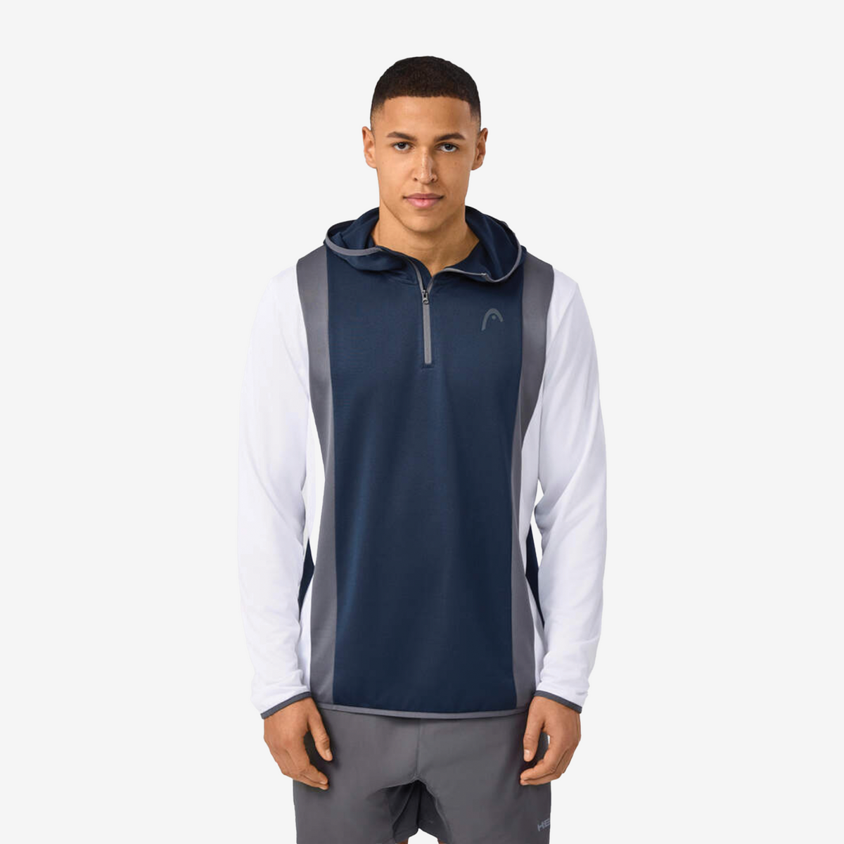 Head Club Tech Hoodie Navy/White Men's