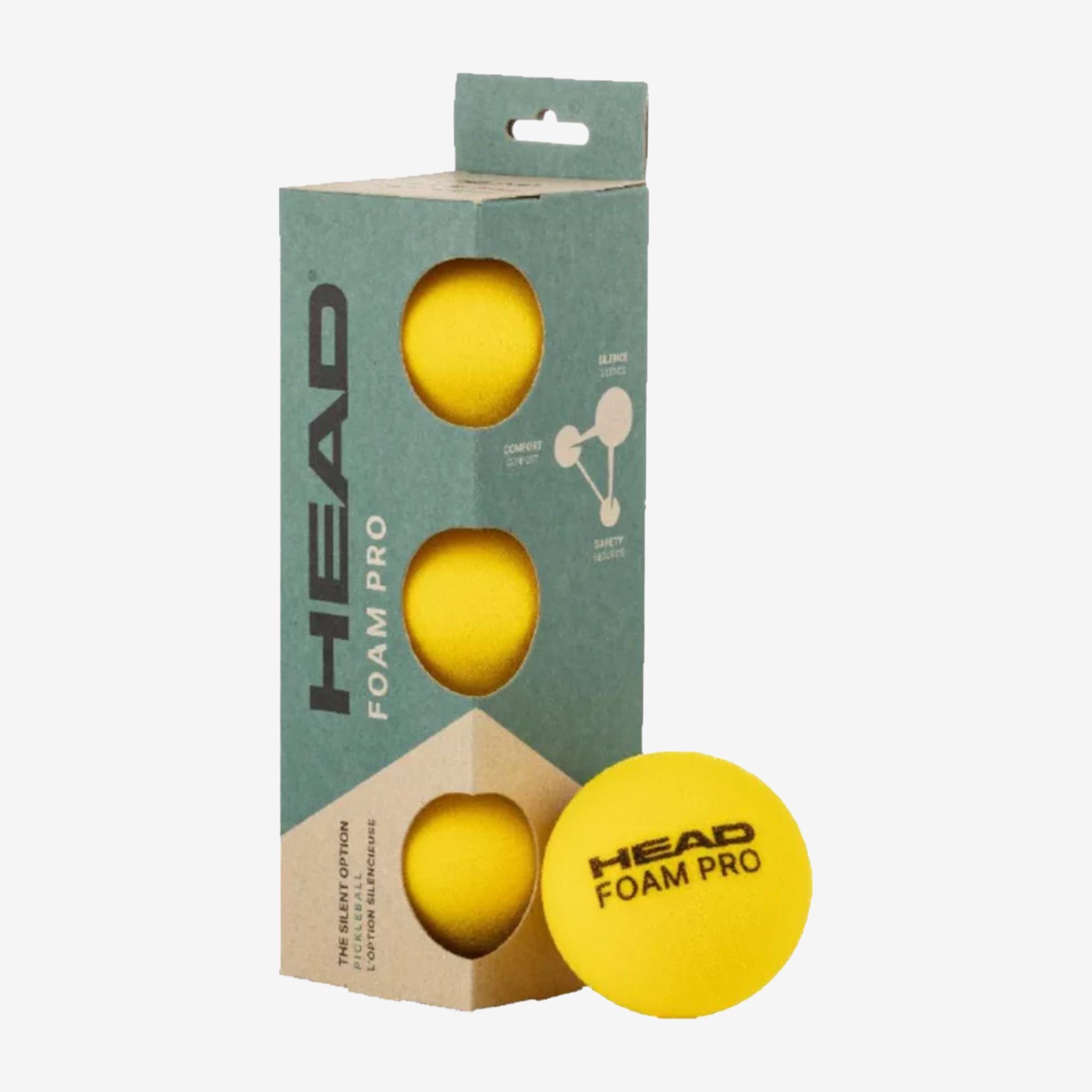 Head Foam Pro Pickleballs (3 Pack)