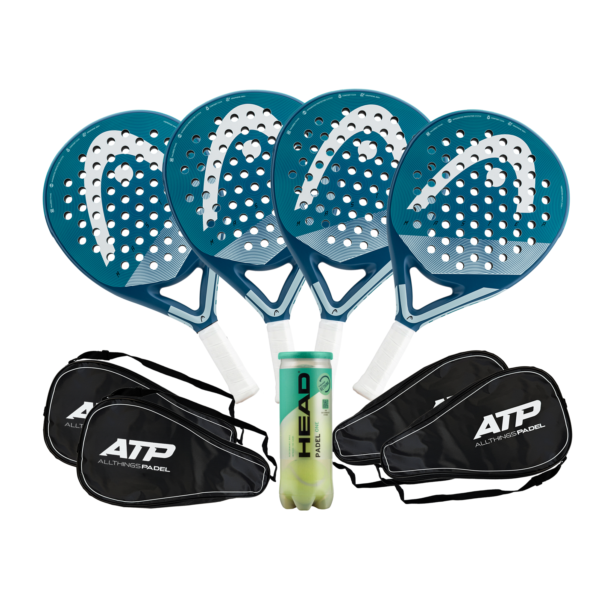 Head Master Padel Family Starter Pack