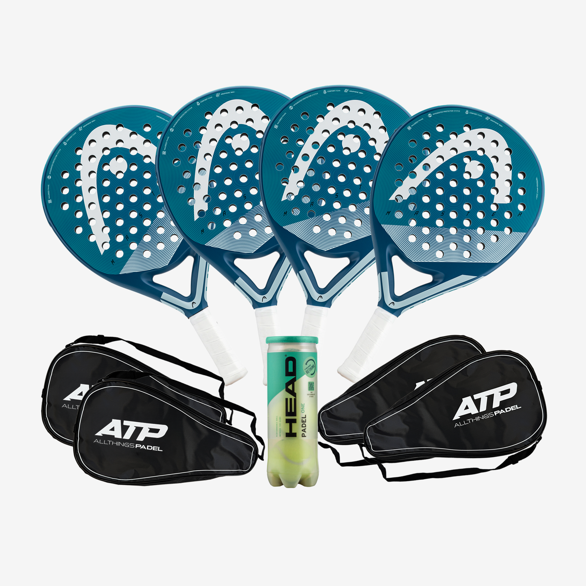 Head Master Padel Family Starter Pack