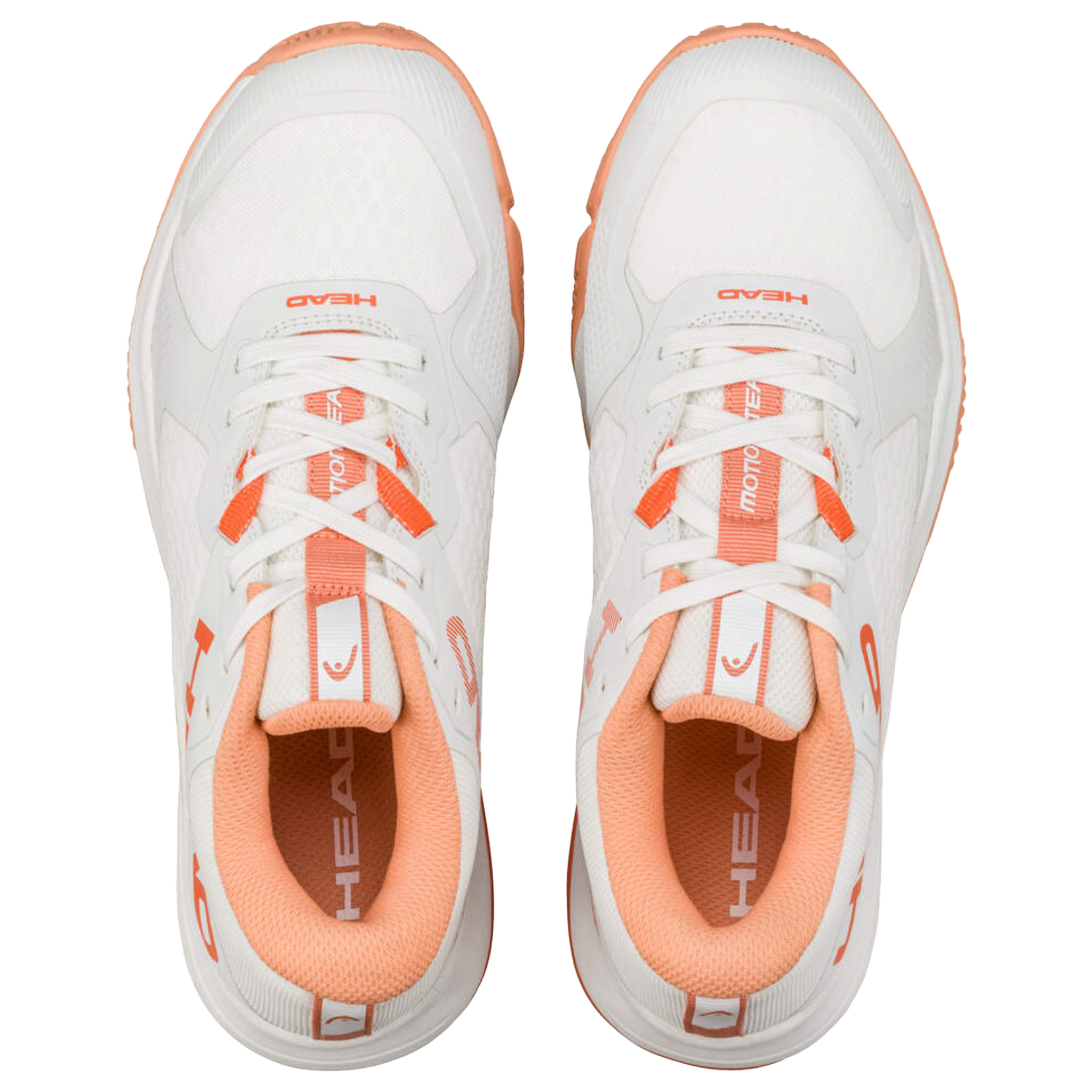 Head Motion Team Women's Padel Shoes White/Coral