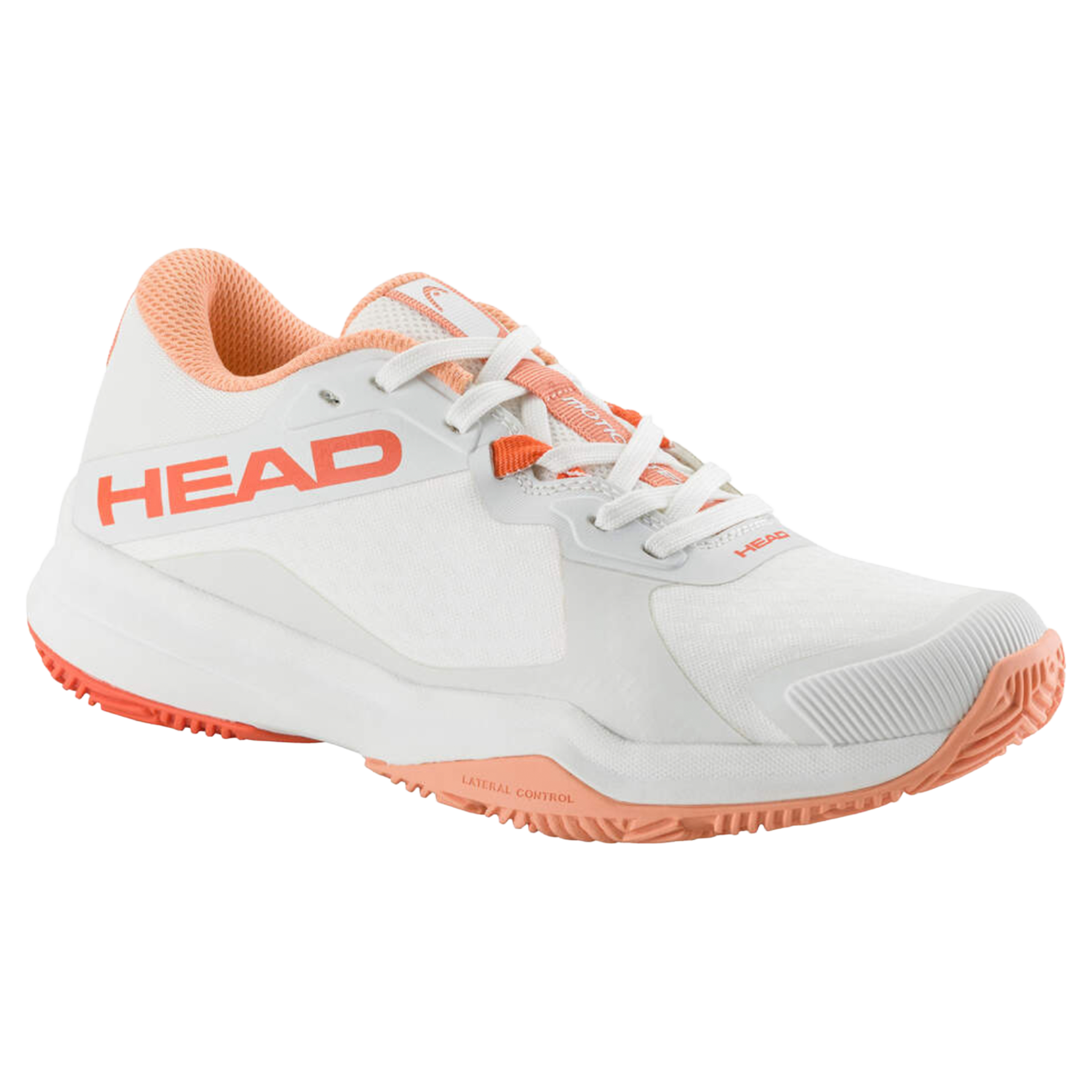 Head Motion Team Women's Padel Shoes White/Coral