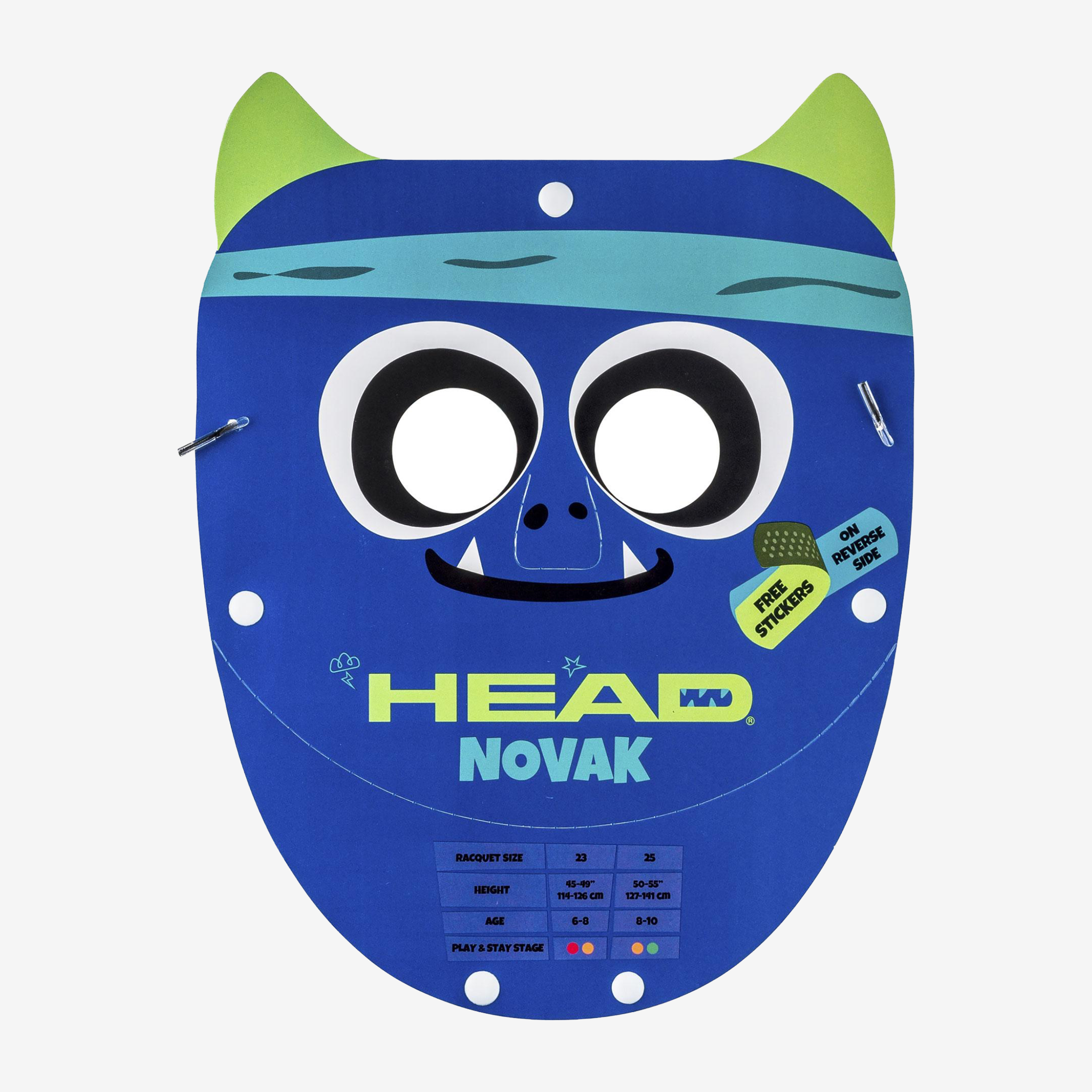 Head Novak Junior 23 Black
