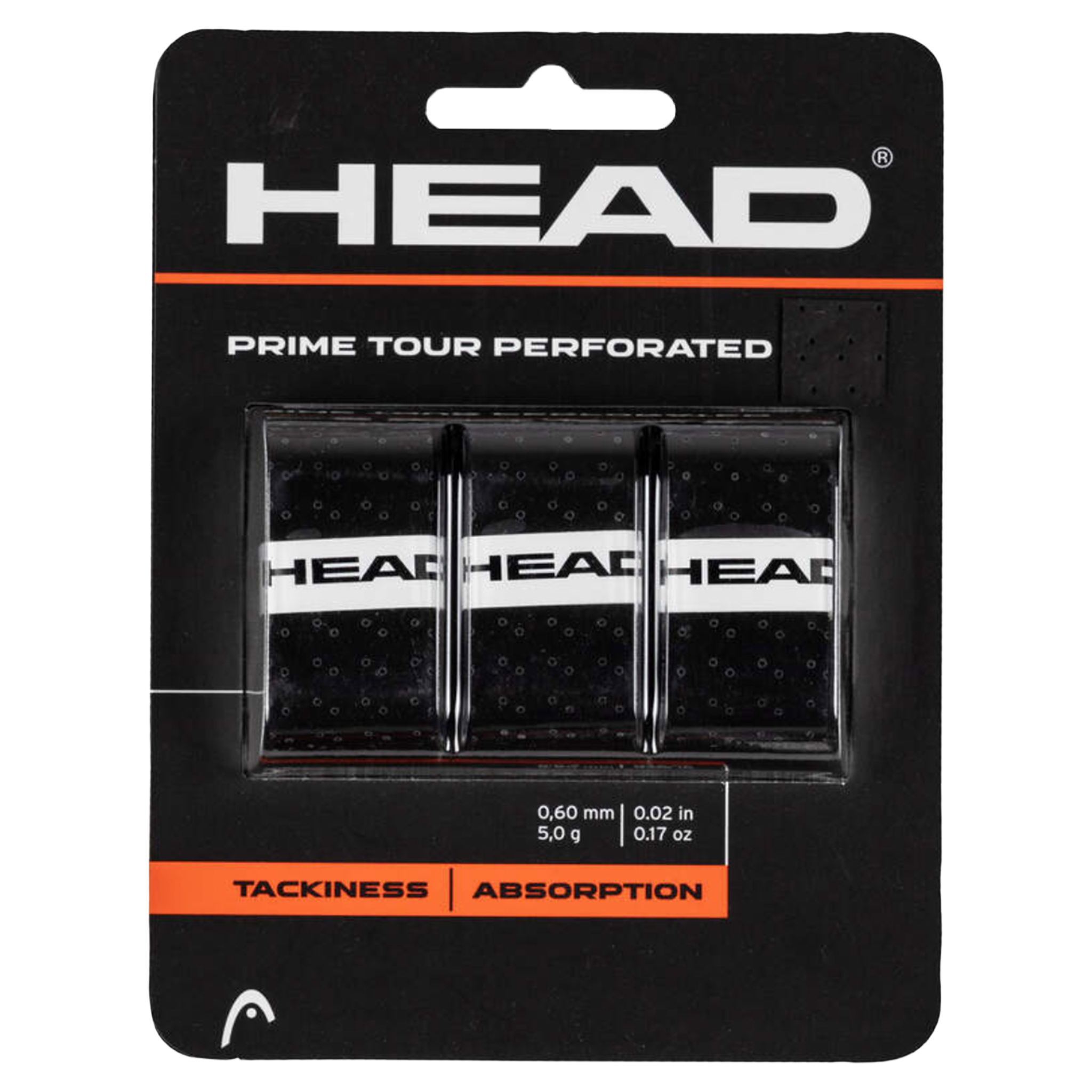 Head Prime Tour Perforated Overgrips (3 Pack)