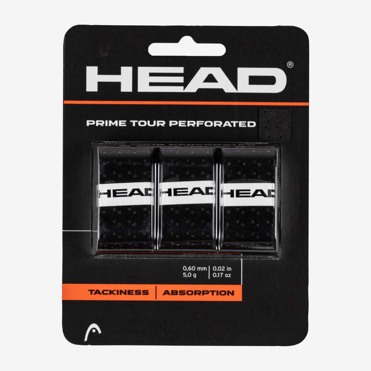 Head Prime Tour Perforated Overgrips (3 Pack)