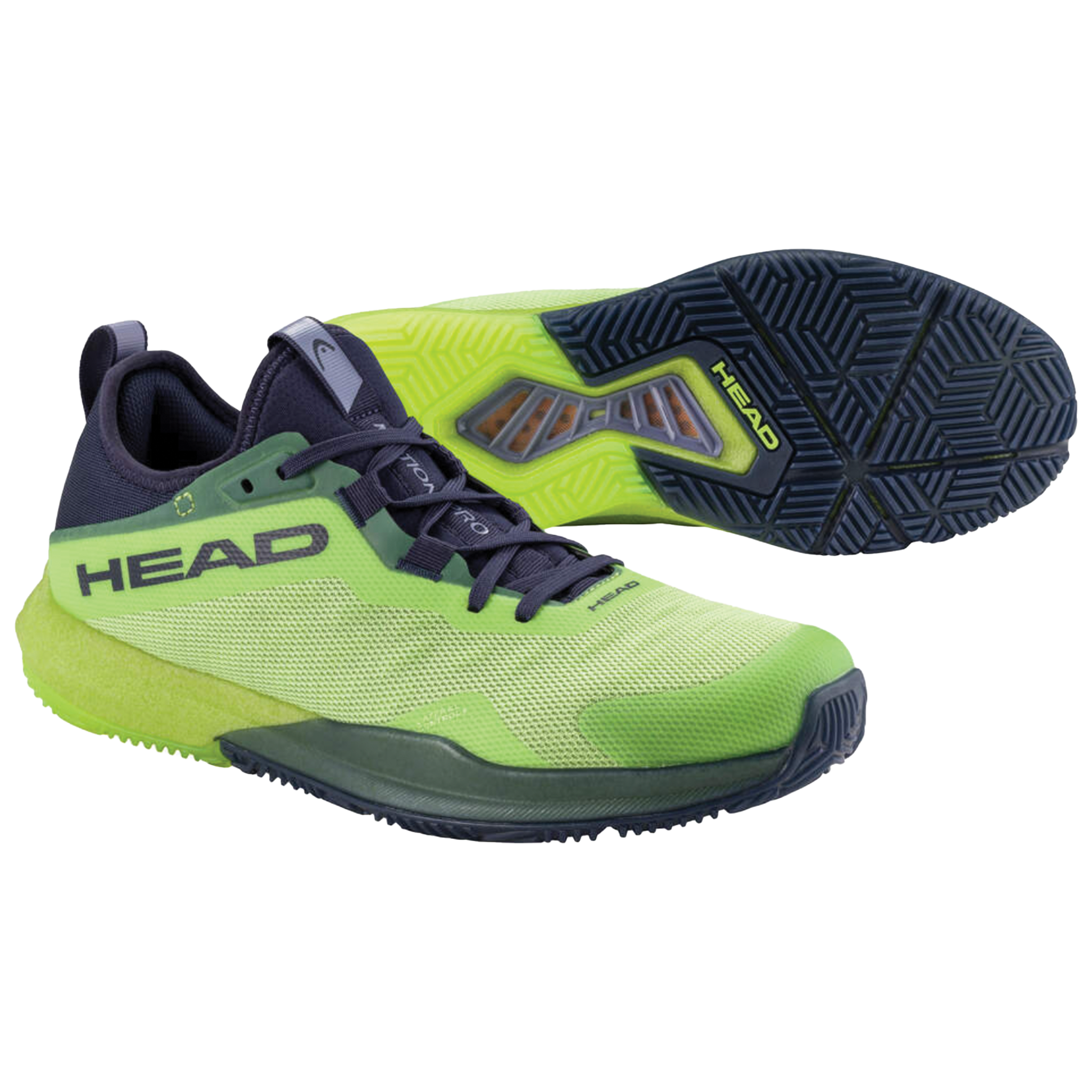 Head Motion Pro Men's Padel Shoes Lime/Navy