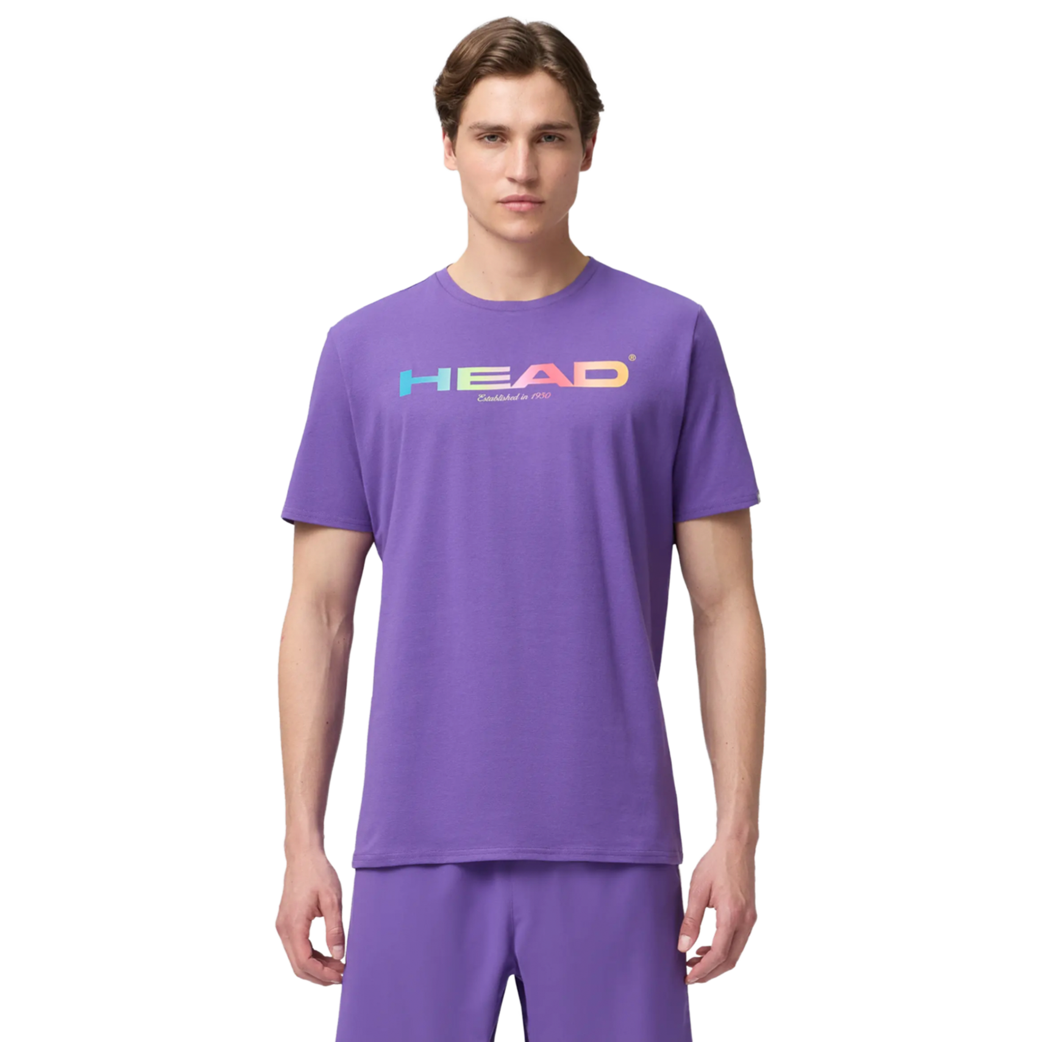 Head Rainbow T-Shirt Men's Purple
