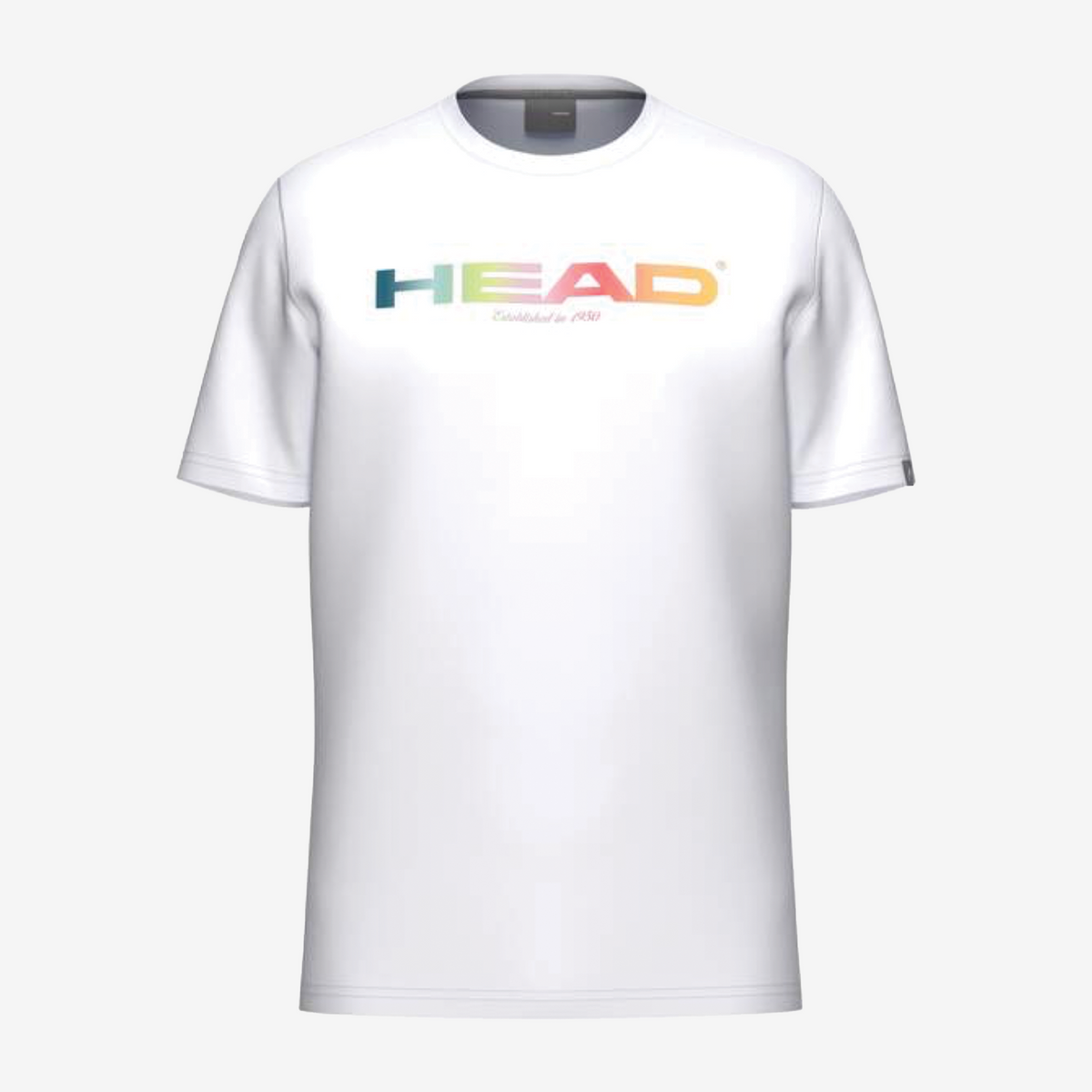 Head Rainbow T-Shirt White Men's