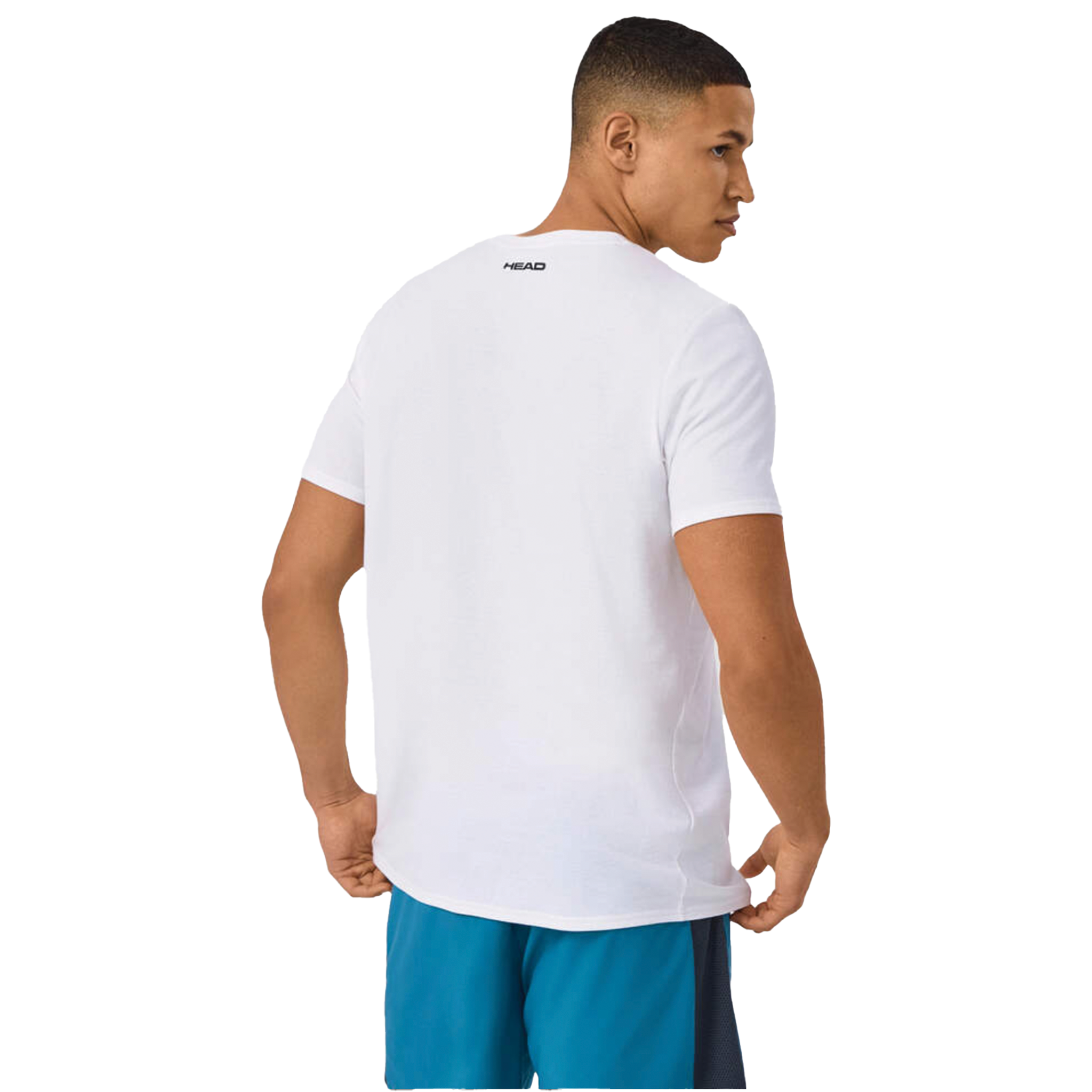 Head Rainbow T-Shirt White Men's