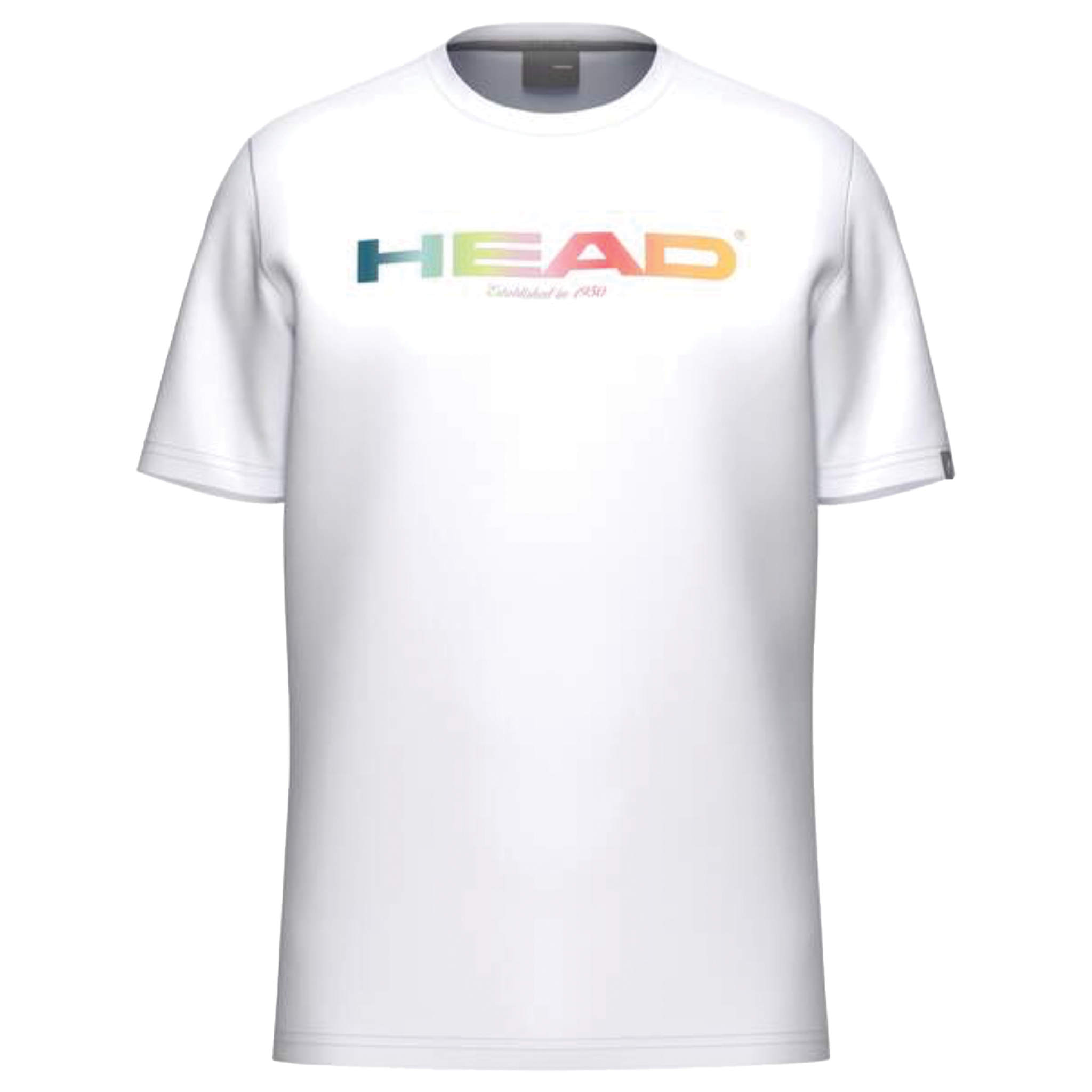 Head Rainbow T-Shirt White Men's