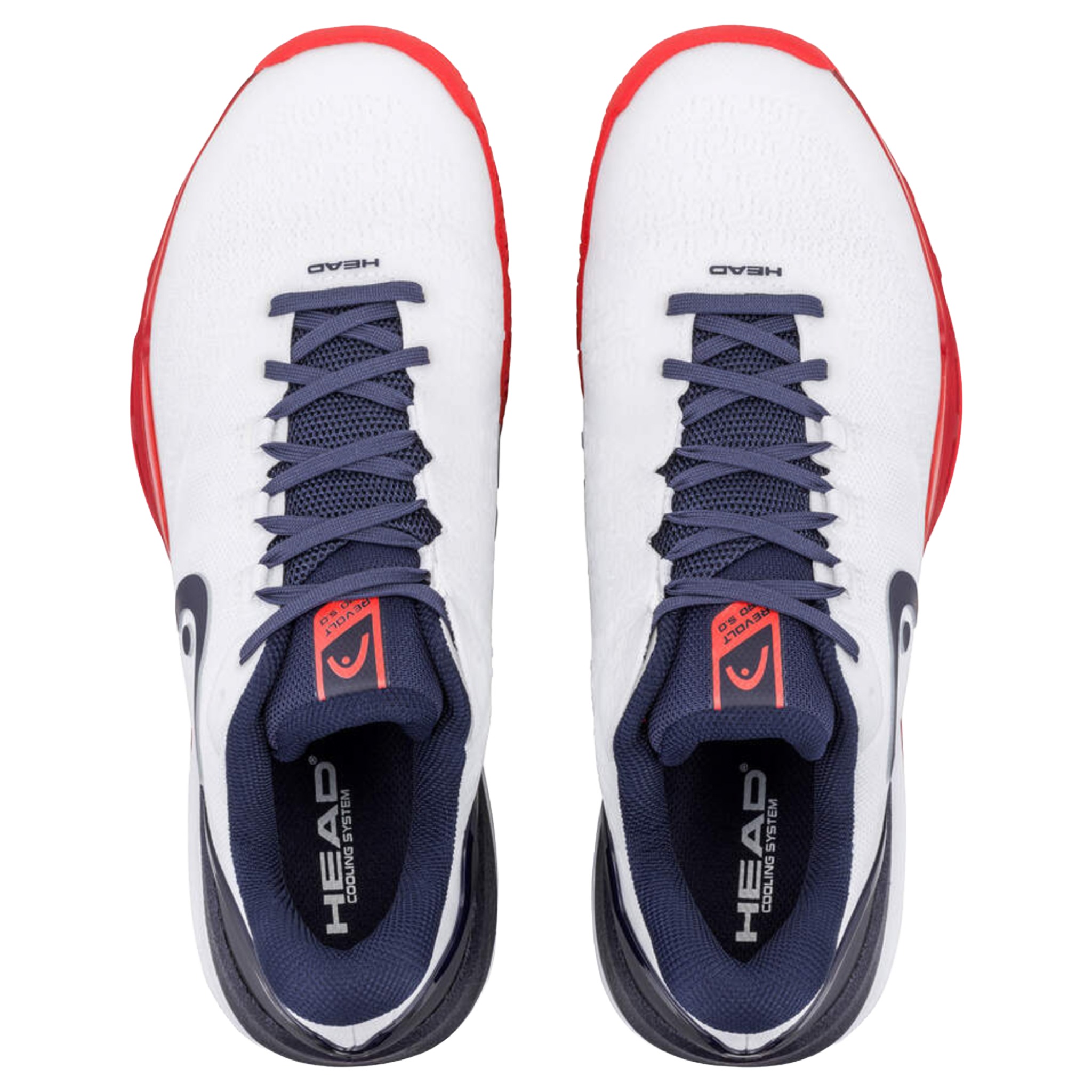 Head Revolt Pro 5.0 Men's White/Navy