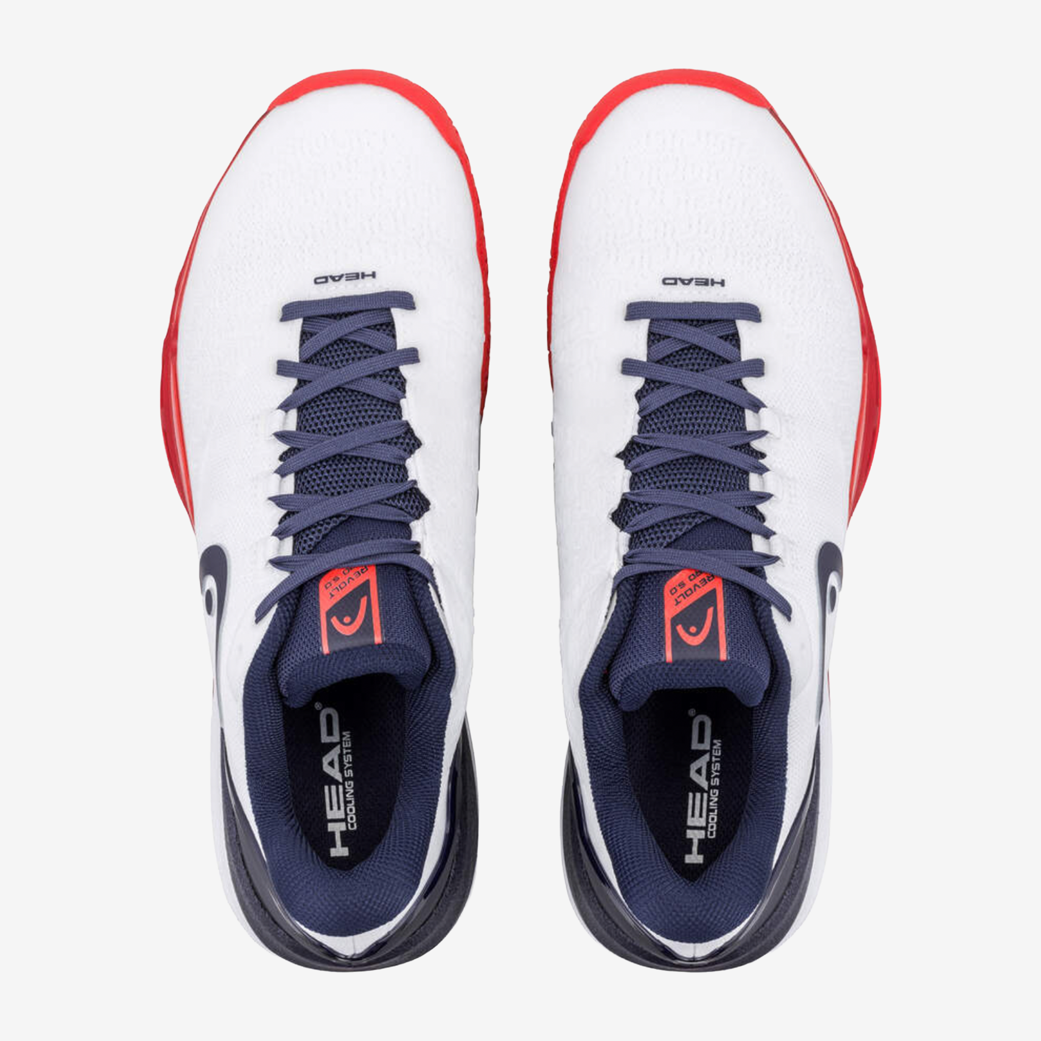 Head Revolt Pro 5.0 Men's White/Navy