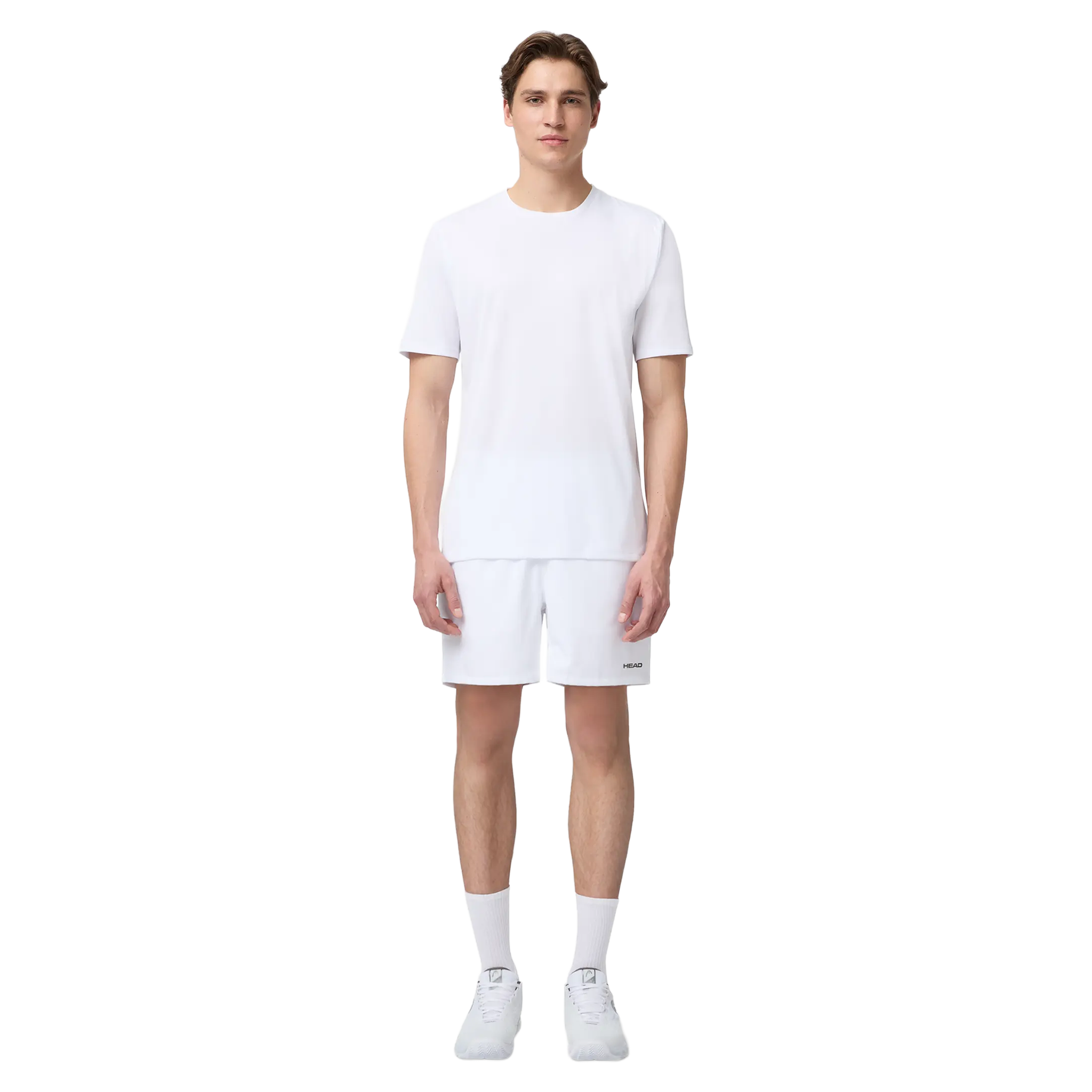 Head Simple T-Shirt Men's White