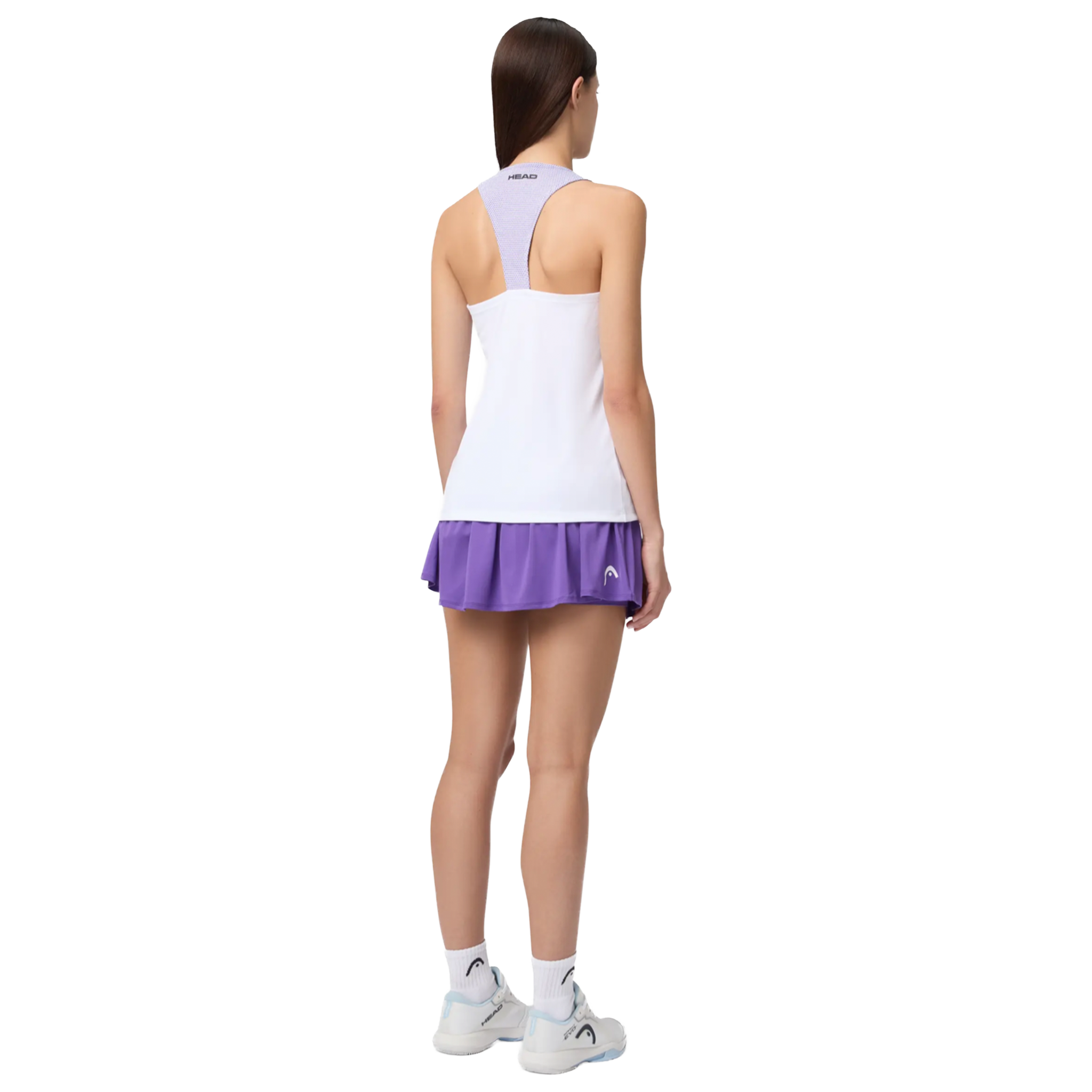 Head Spirit Tank Top Women's White/Purple