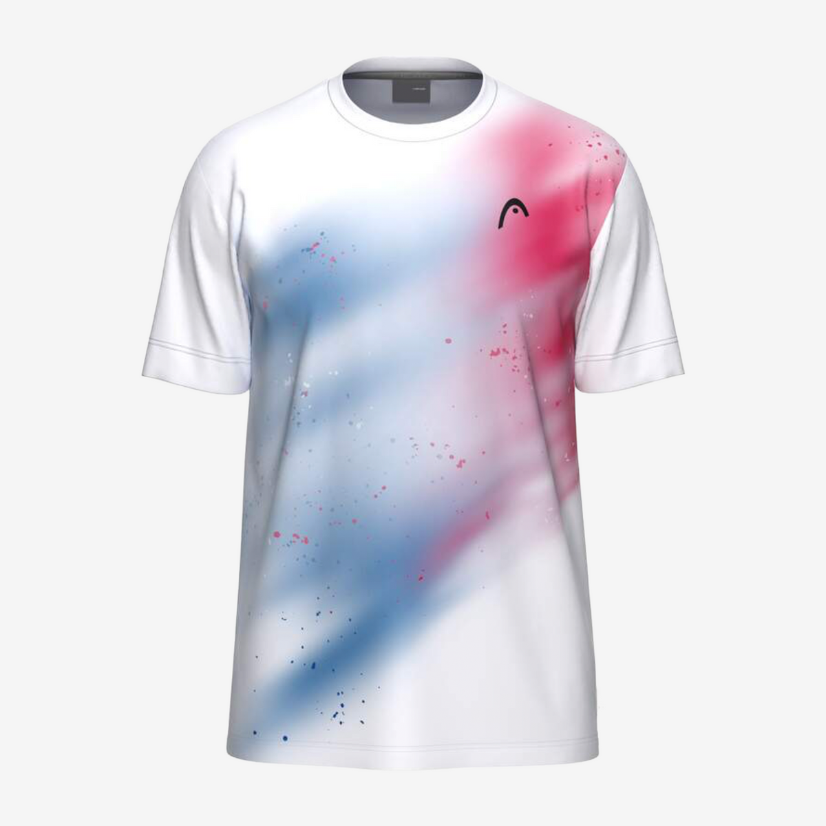 Head Topspin T-Shirt Boys Royal Blue Print