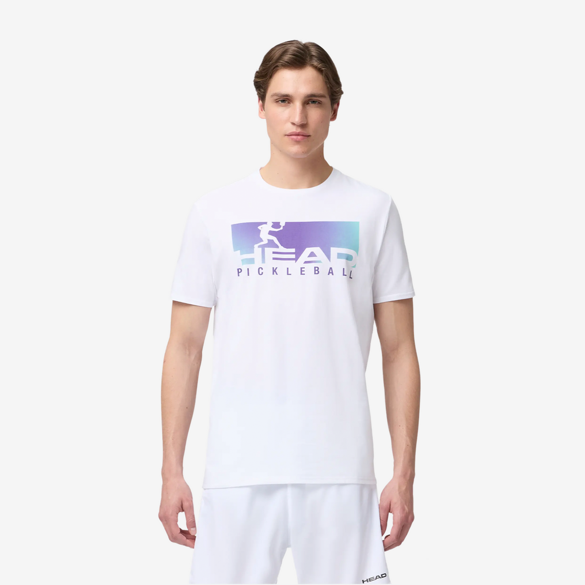 Head Vision T-Shirt Men's White/Purple
