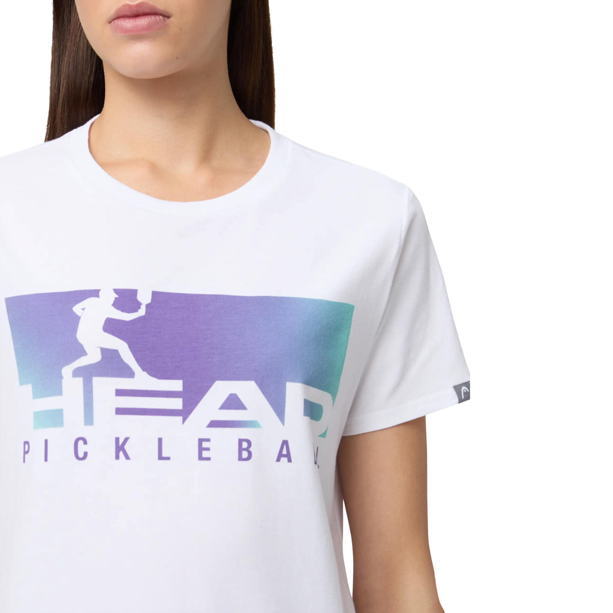 Head Vision T-Shirt Women's White/Purple