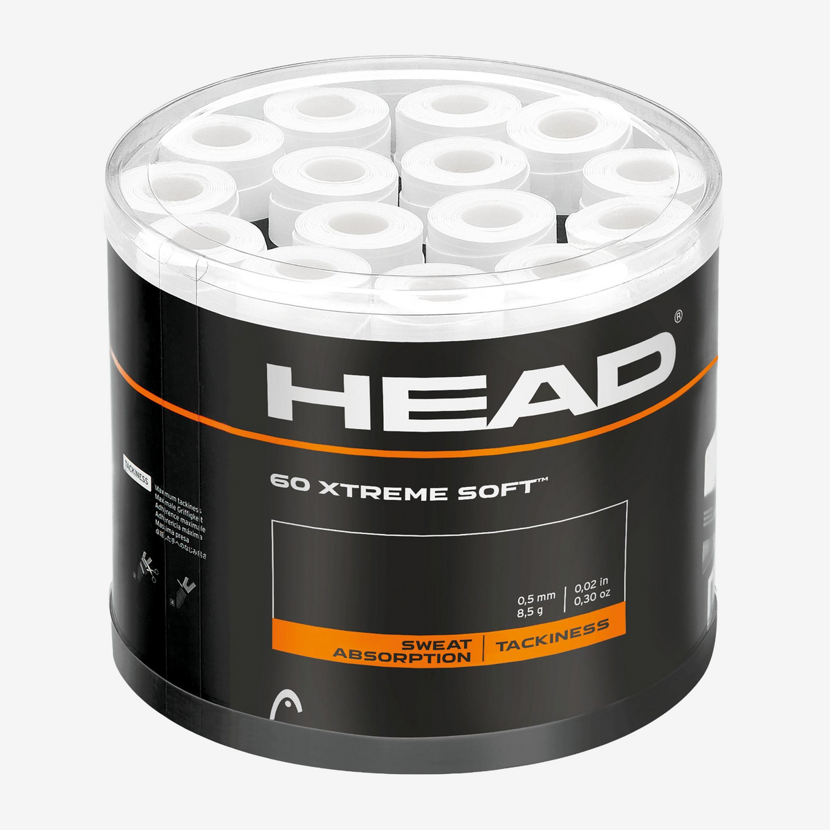 Head Xtreme Soft Overgrips (Pack of 60)