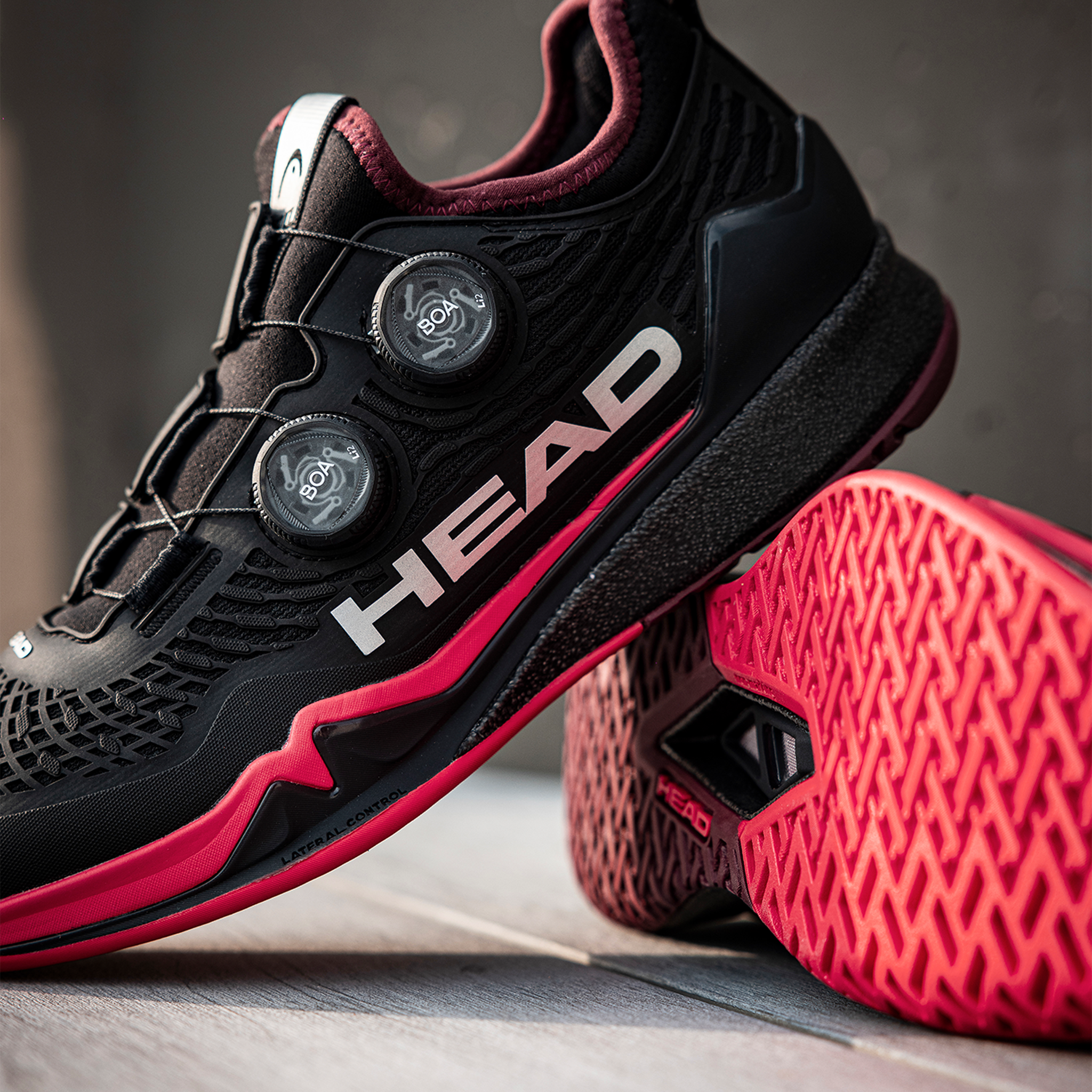 Head Endure Pro BOA Men's Black/Red