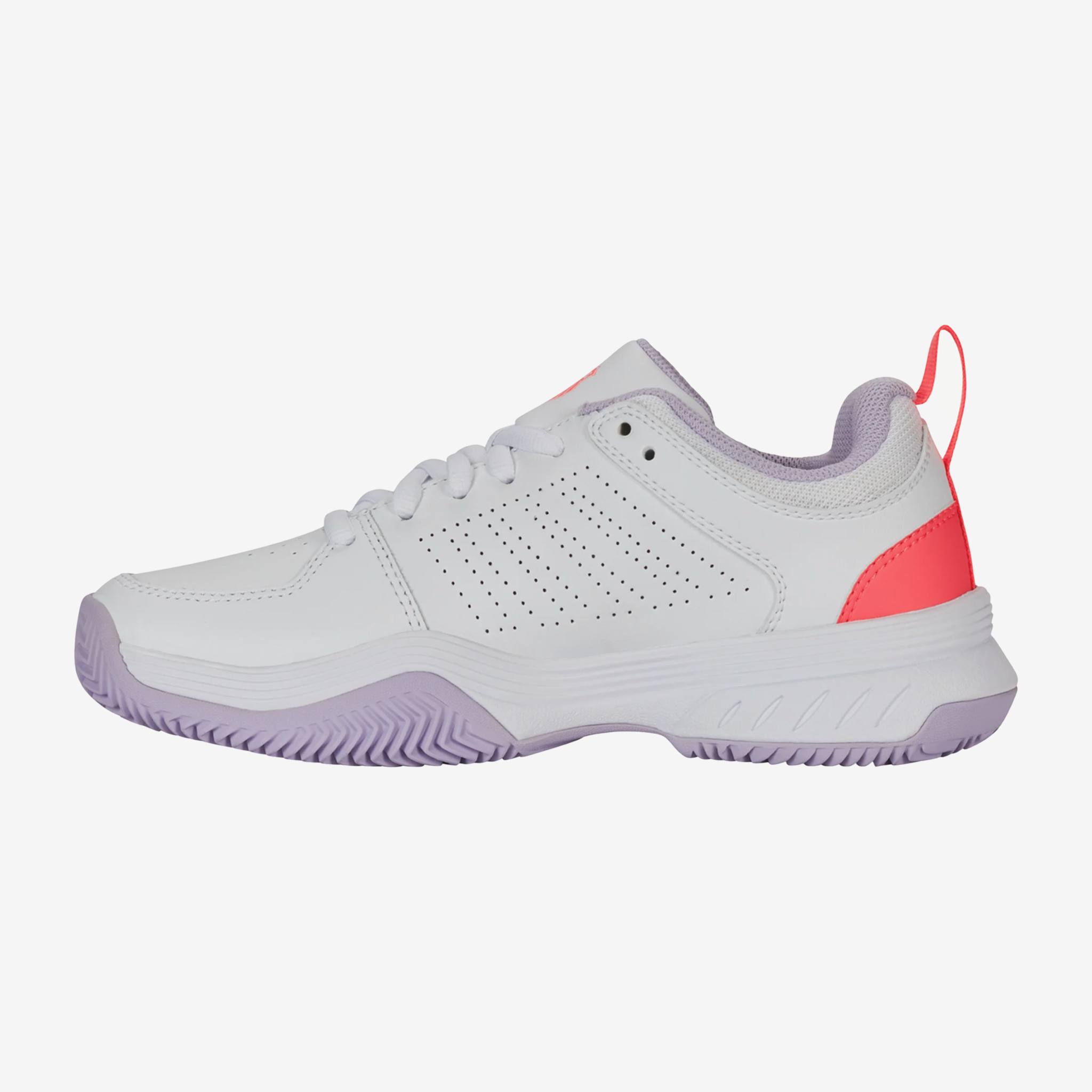 K-Swiss Court Express 2 Women's White/Orchid/Neon