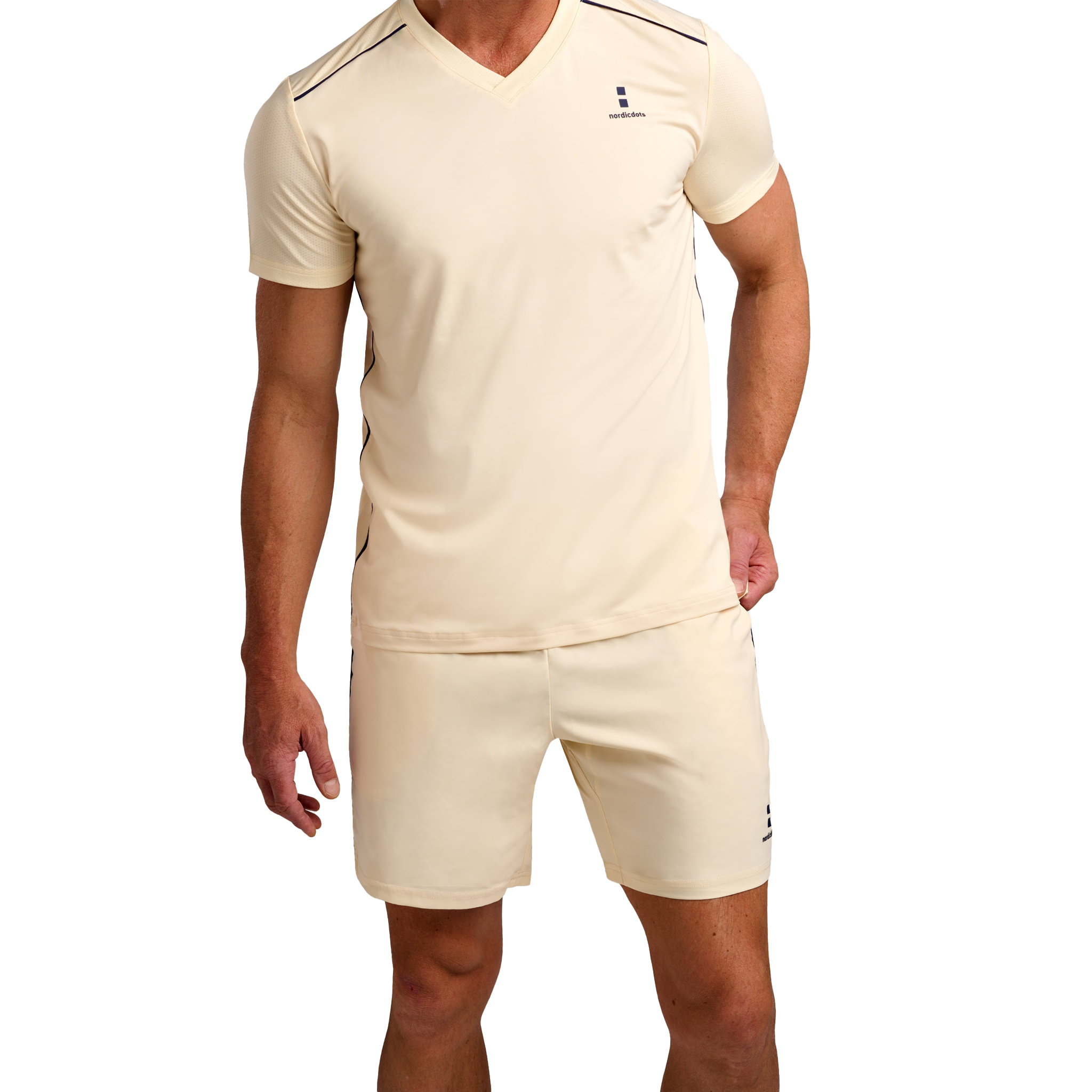 Nordicdots Performance Shorts Yellow Breeze