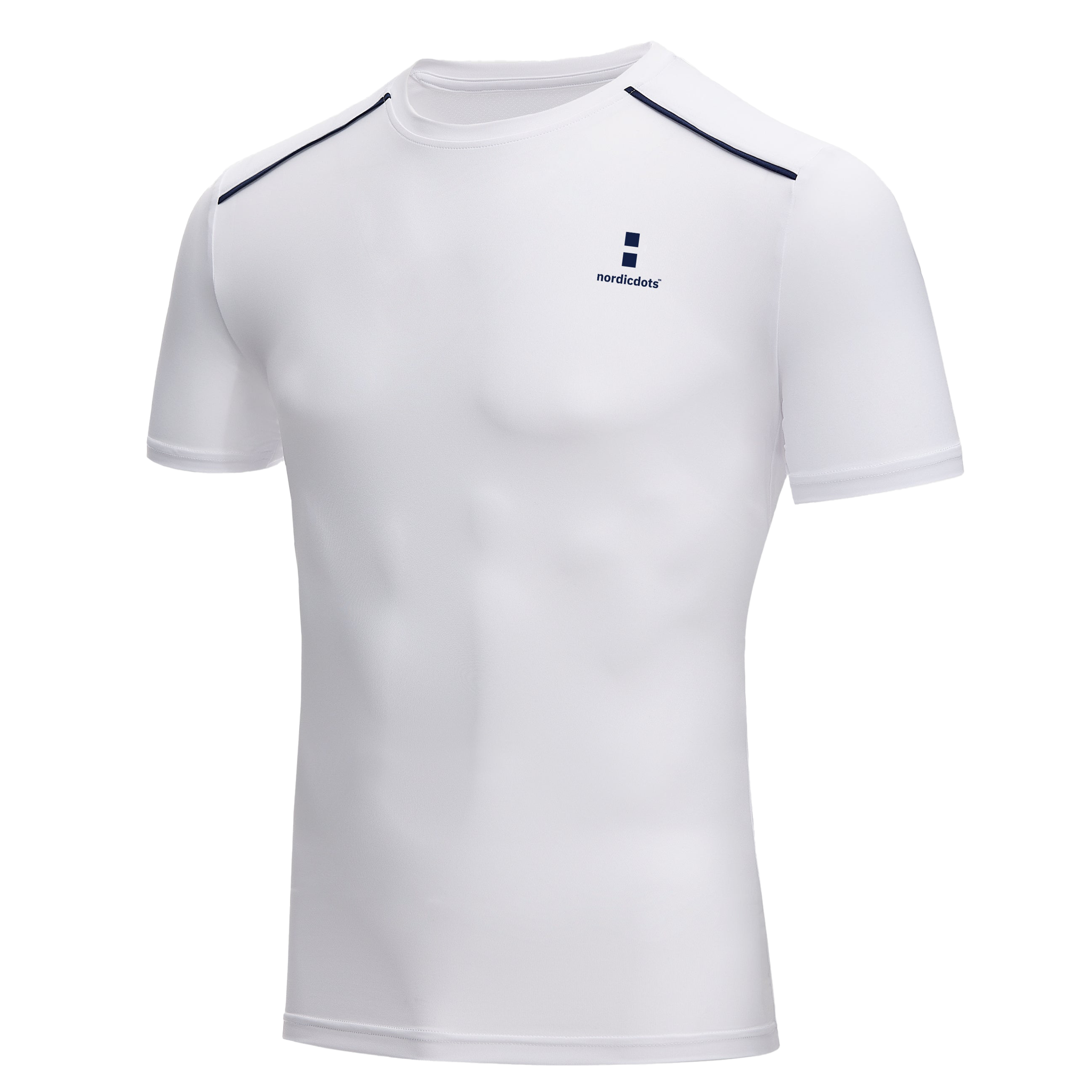 nordicdots Performance Tee White