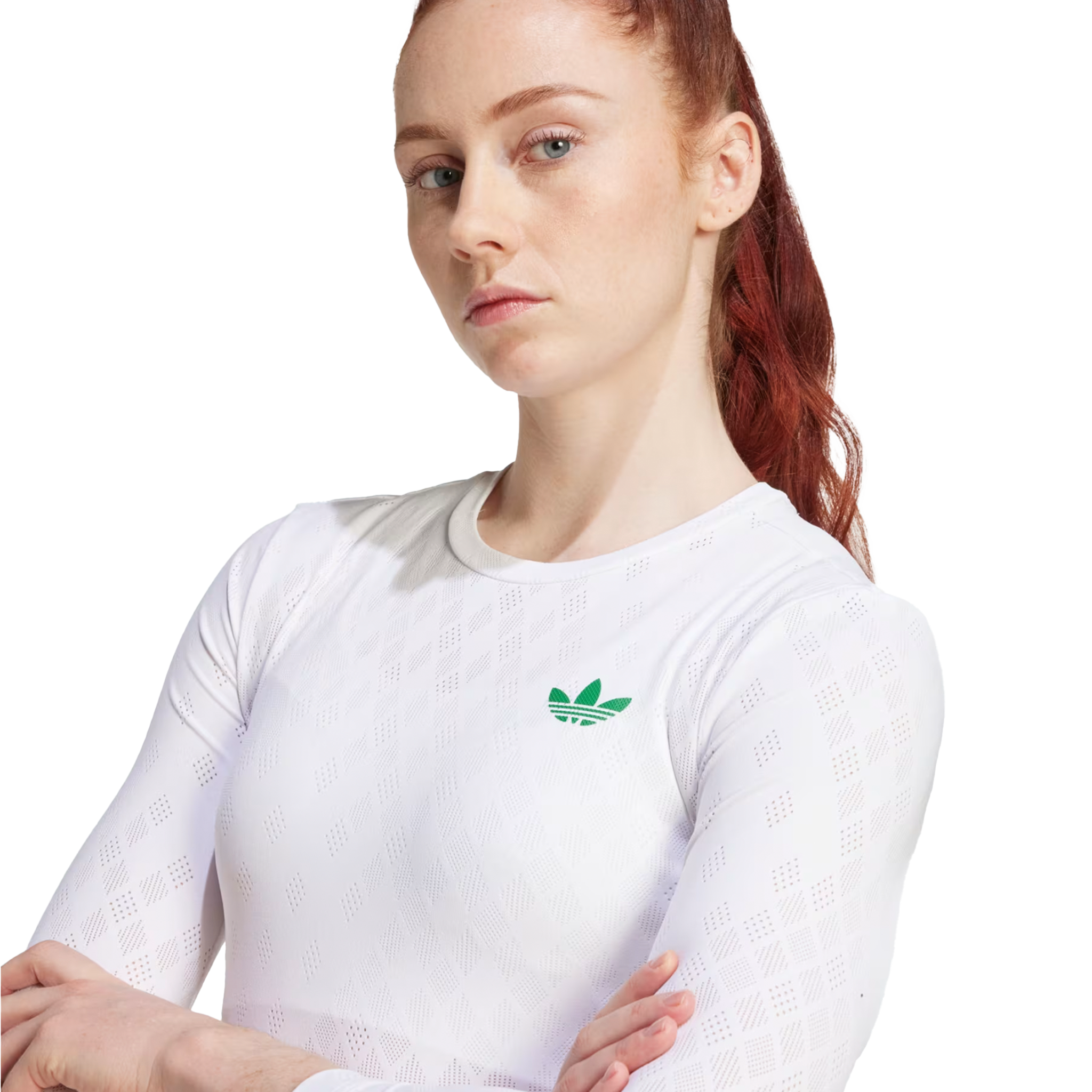 Adidas Pro Climacool 3/4 Sleeve Long Sleeve Top Women's White