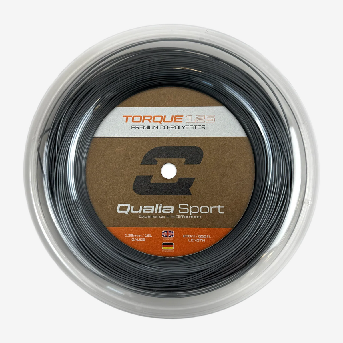 Qualia Torque Anthracite 200m Reel