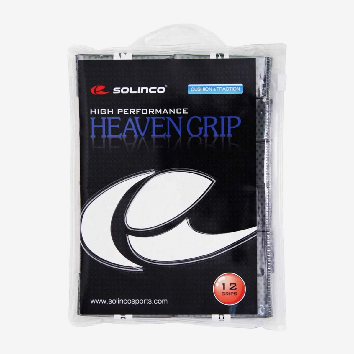 Solinco Heaven Grip 12 Pack Dark Grey