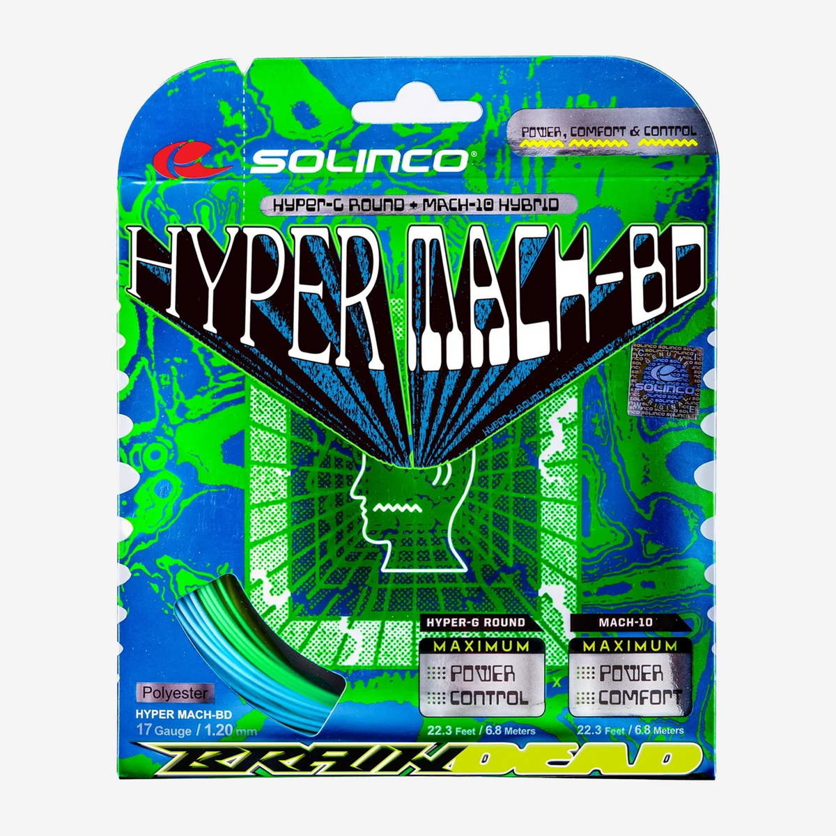 Solinco Hyper-Mach BD Hybrid 12m Set