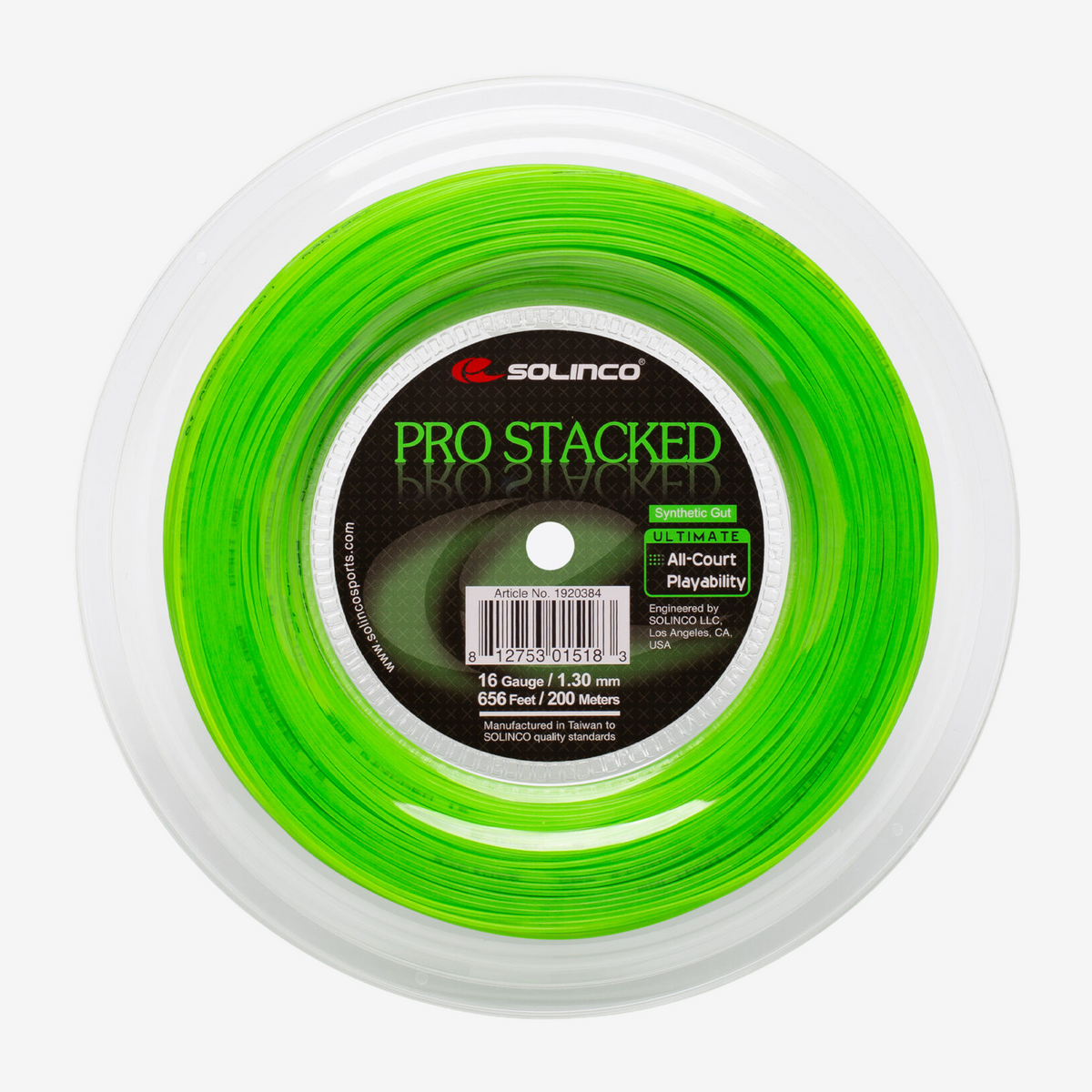 Solinco Pro stacked 200m Reel