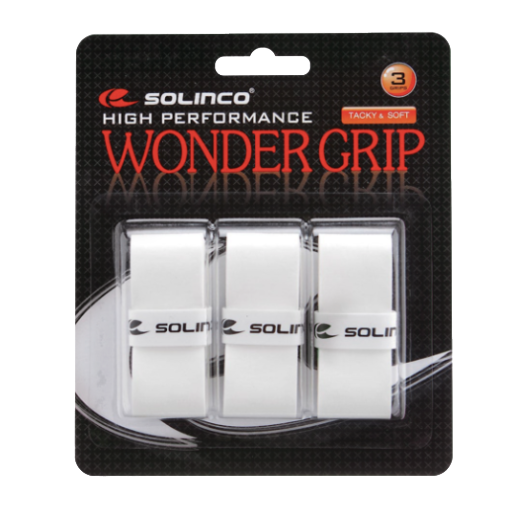 Solinco Wonder Grip > 3pk > white