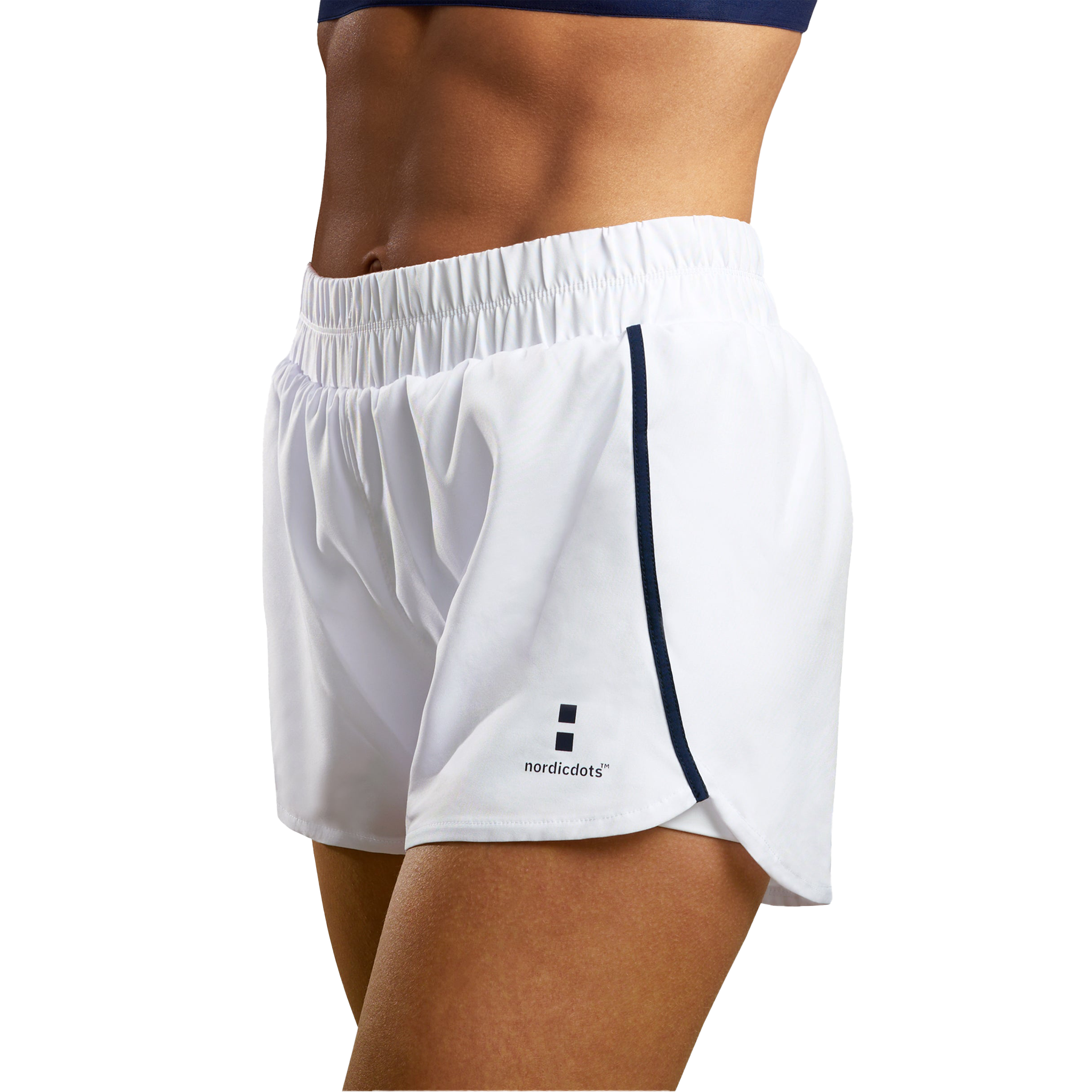 nordicdots Training Shorts White