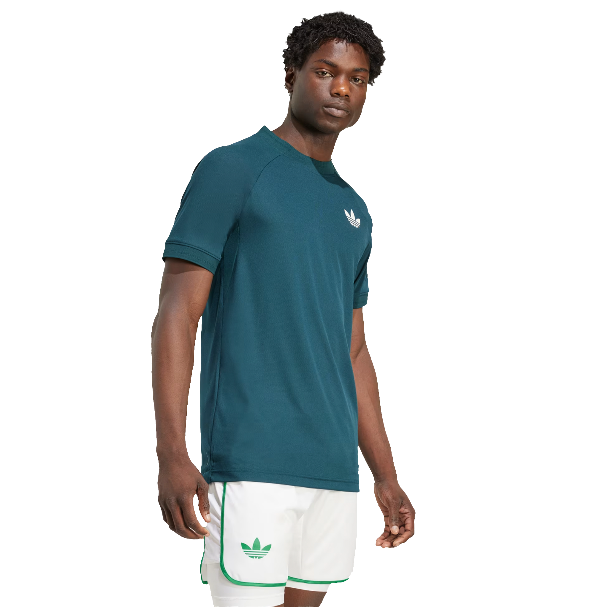 Adidas Tennis Pro Climacool+ Freelift T-Shirt Men's Aurora Ivy