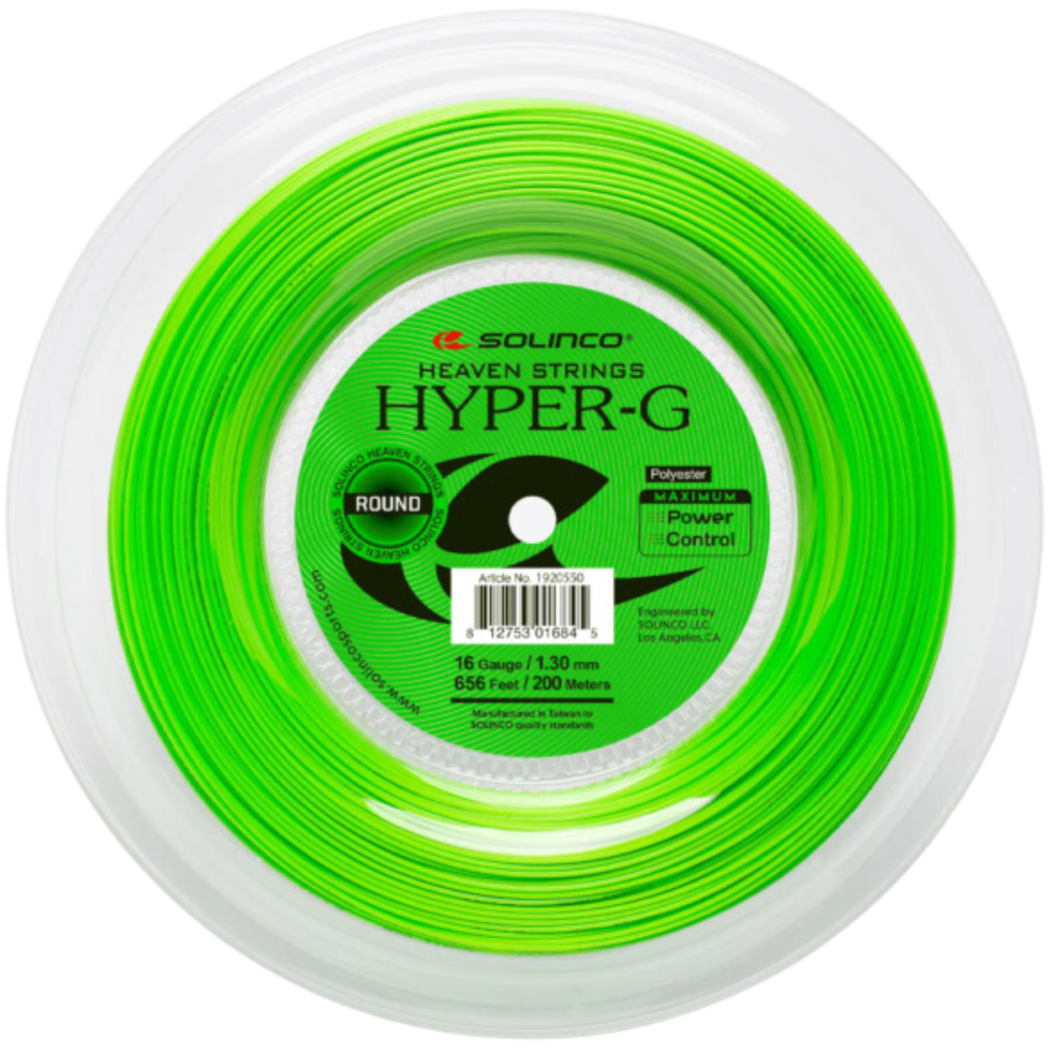 Solinco Hyper-G Round 200m Reel