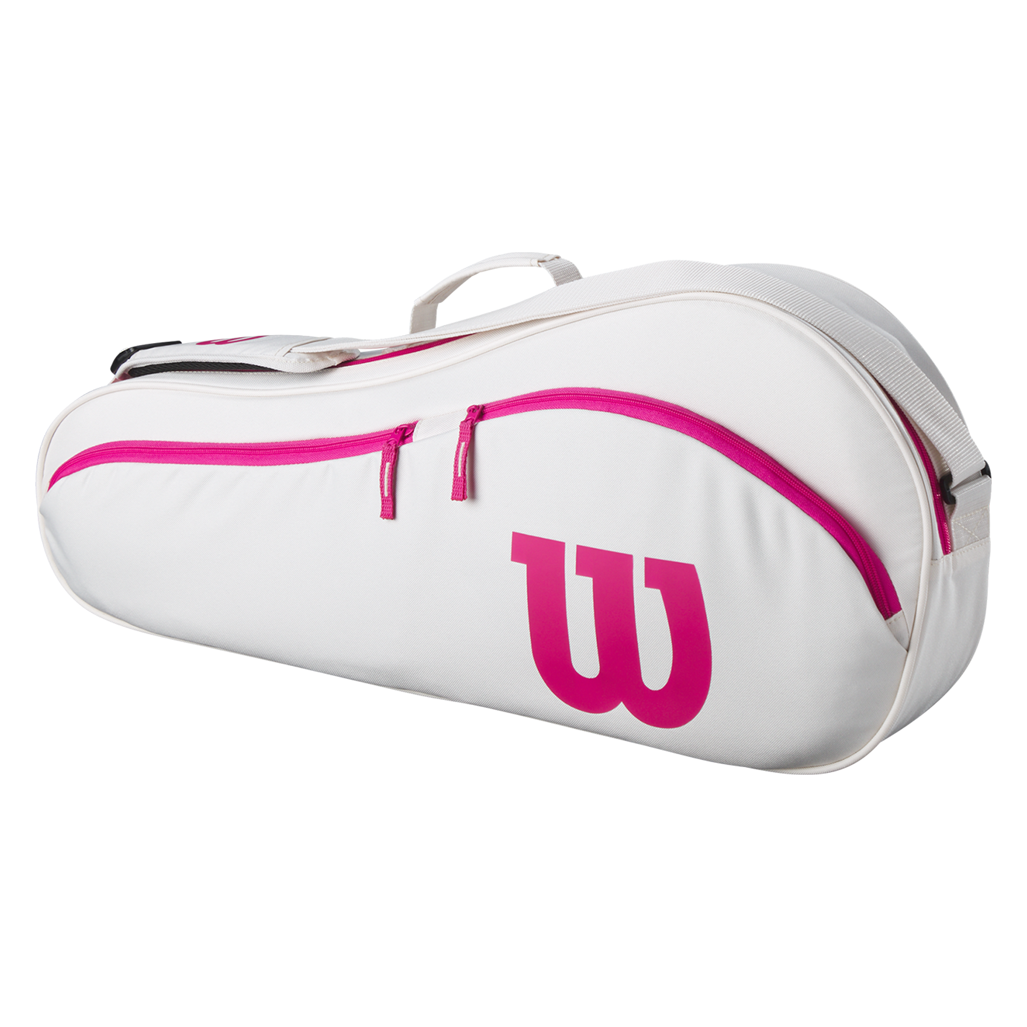 Wilson Advantage 3 Racket Bag White/Pink (2025)