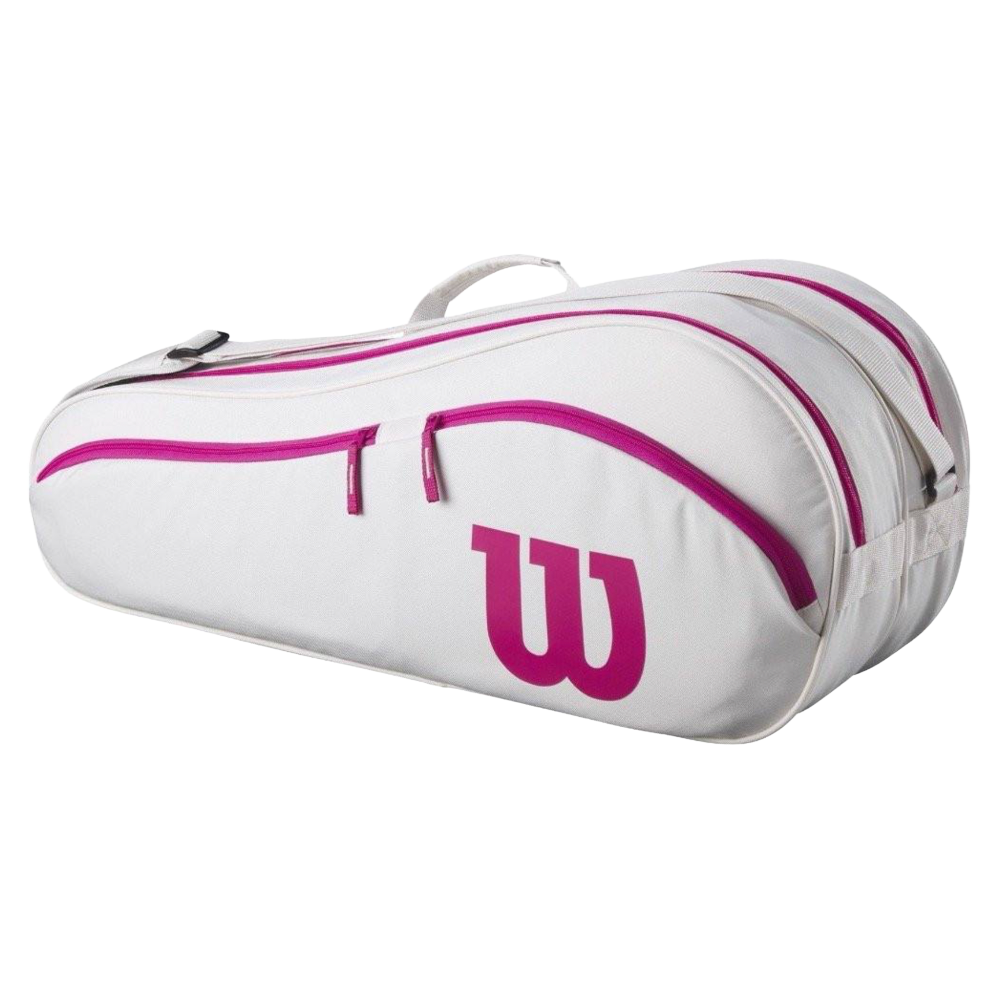 Wilson Advantage 6 Racket Bag White/Pink (2025)