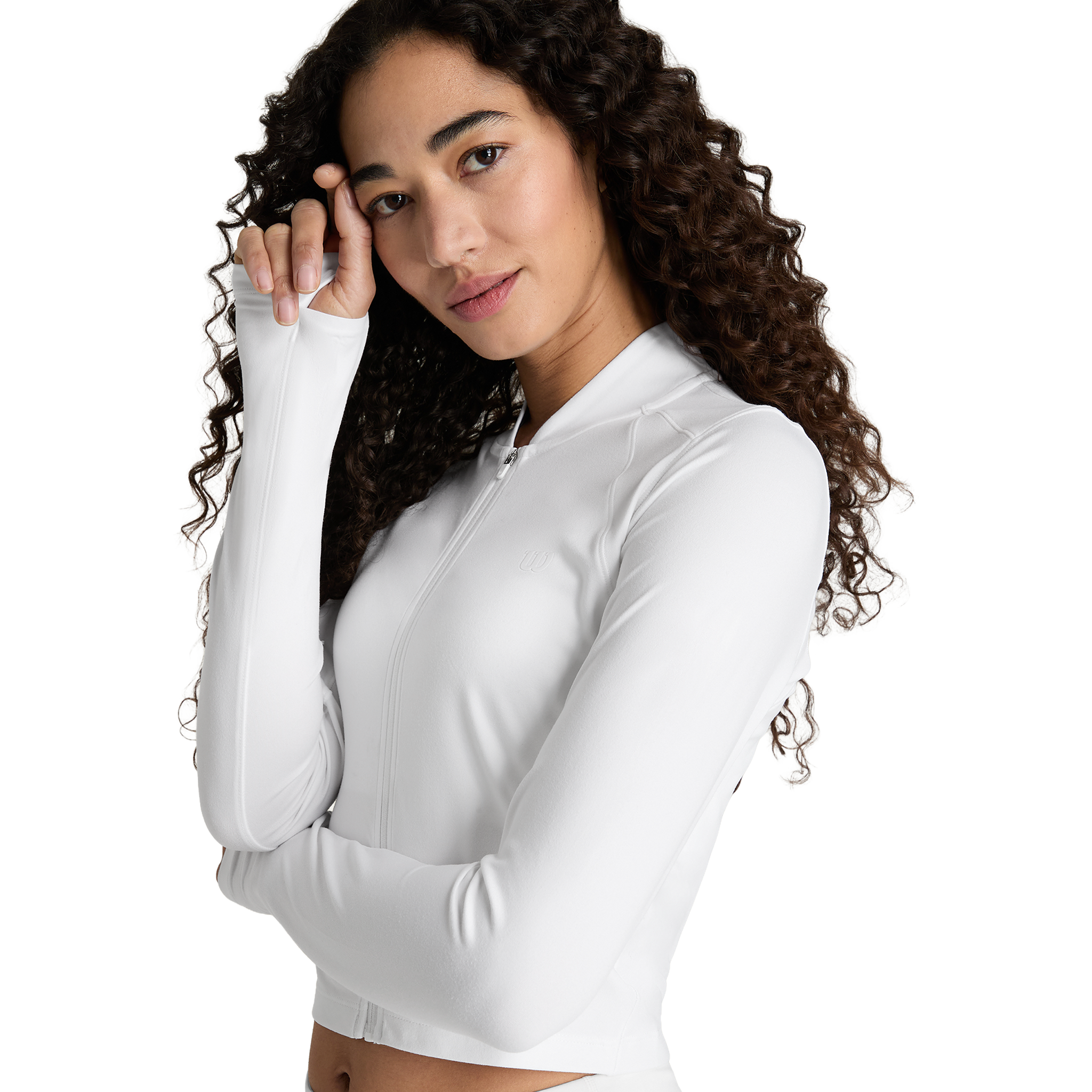 Wilson All Day Full Zip Women's Bright White