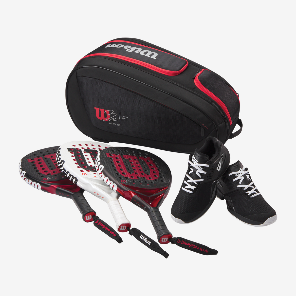 Wilson Bela V3 Padel Racket Bag Black/Red